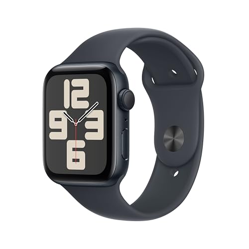 Apple Watch SE 2 gen GPS 44 mm smartwatch mezzanotte S/M