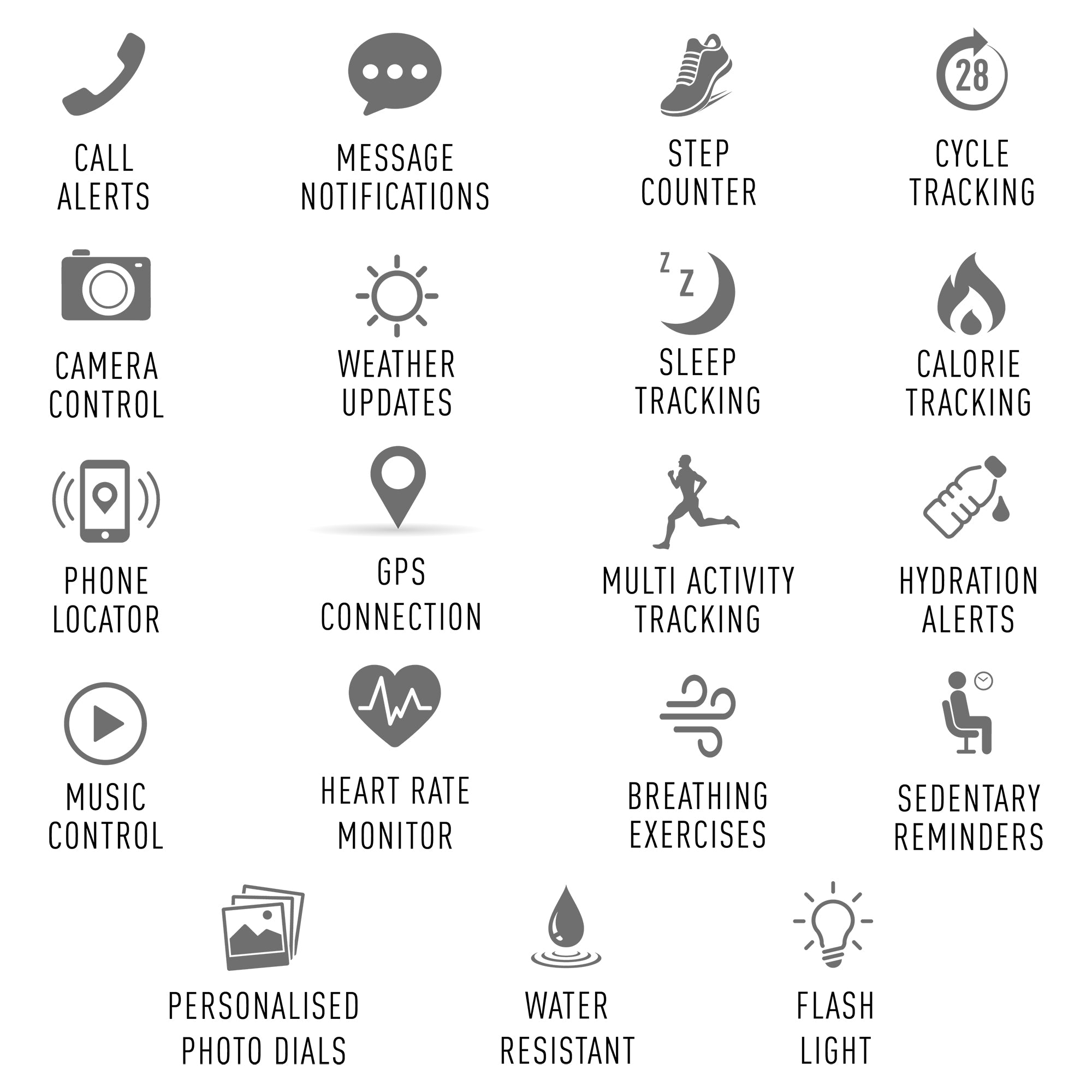 Reflex Active Nexus Lite Smartwatch Lilla GPS Chiamate