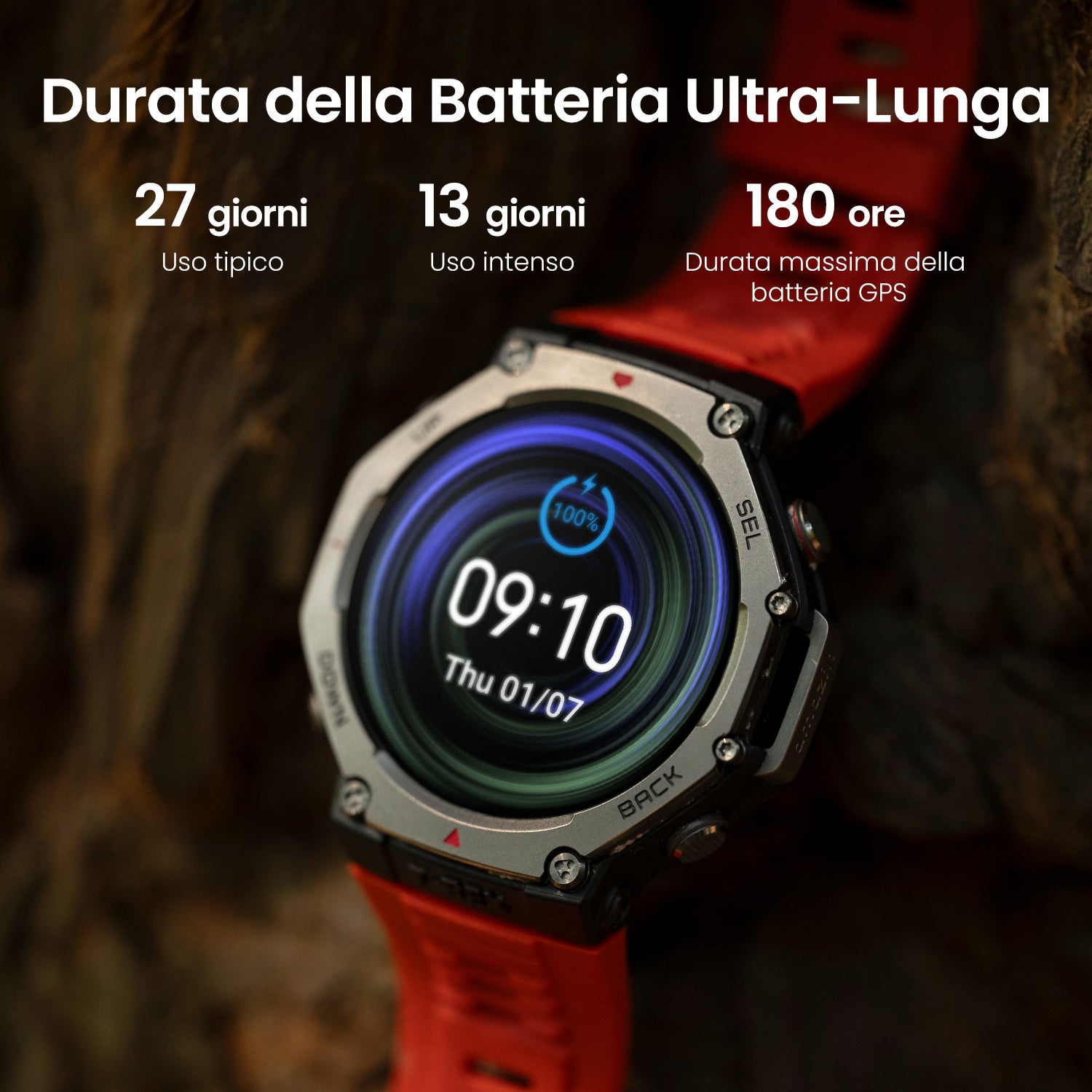Amazfit T-Rex 3 smartwatch Onyx Hyrox Race