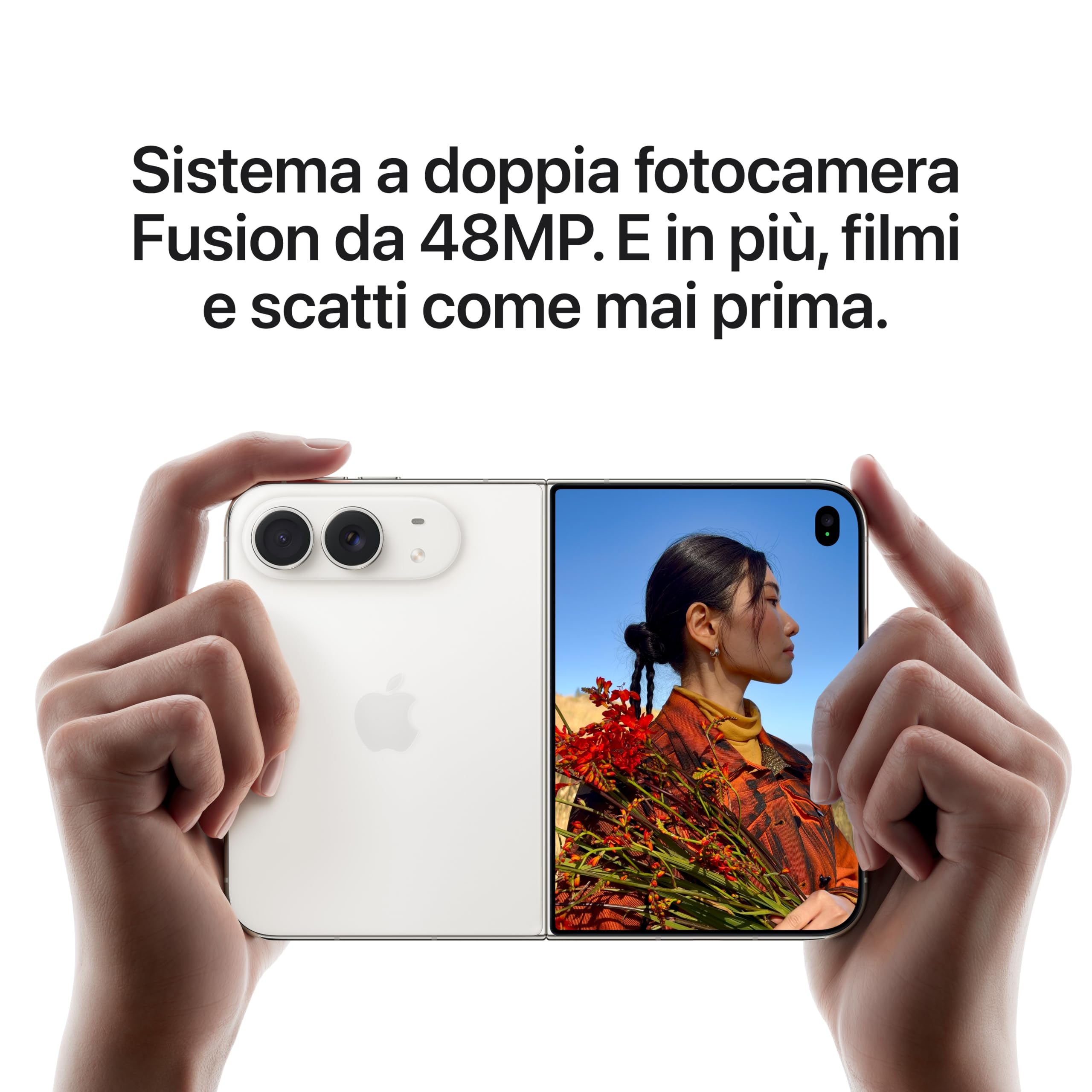 Apple iPhone Duo smartphone pieghevole 256GB cielo notturno