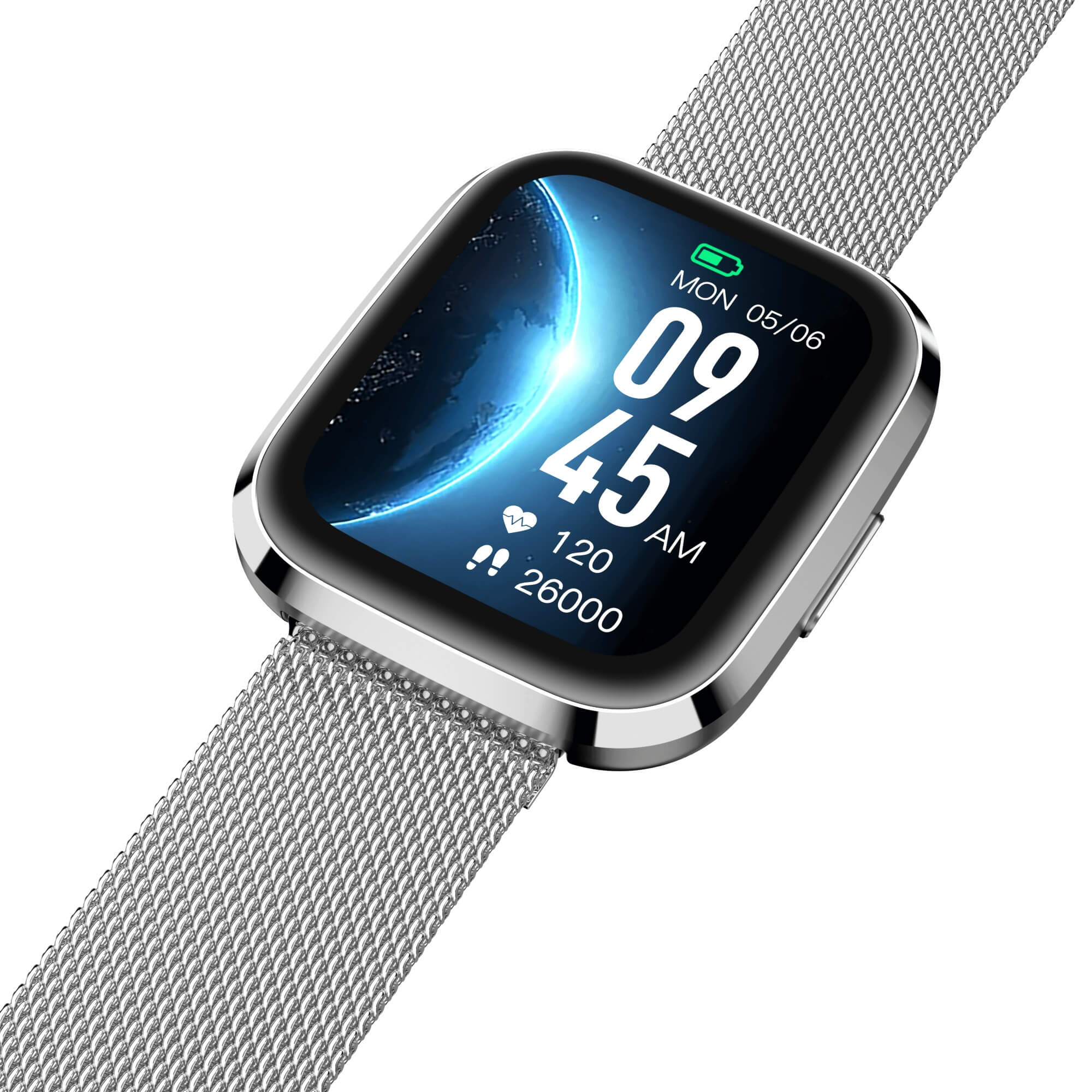 Garett GRC Style smartwatch argento acciaio 10 giorni