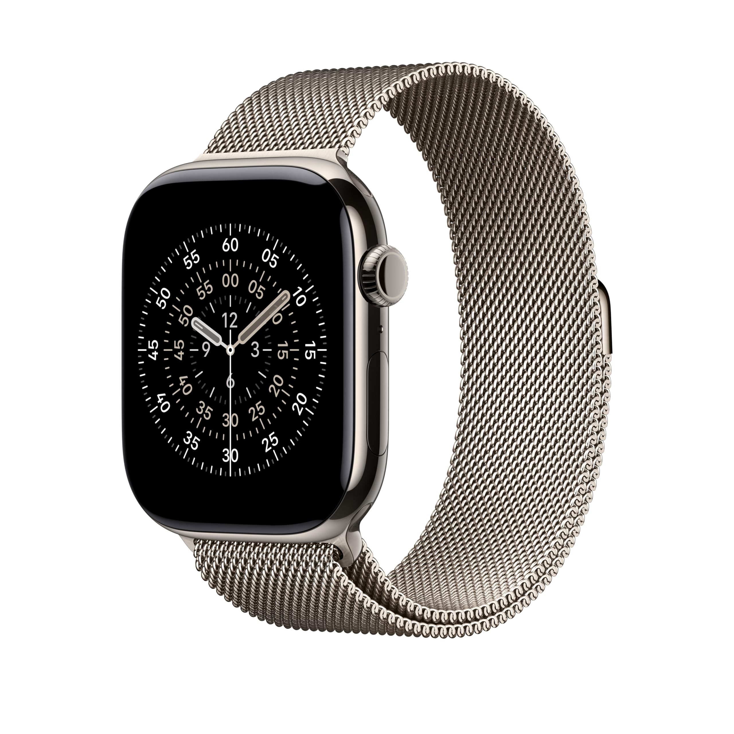 Apple Loop maglia milanese cinturino 46mm Naturale M/L acciaio