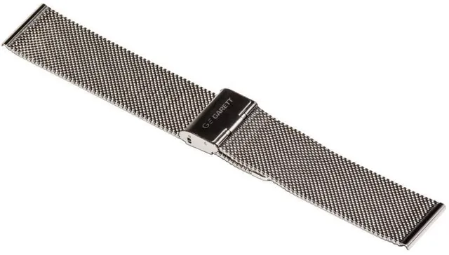 Garett G26 cinturino acciaio argento 22 mm