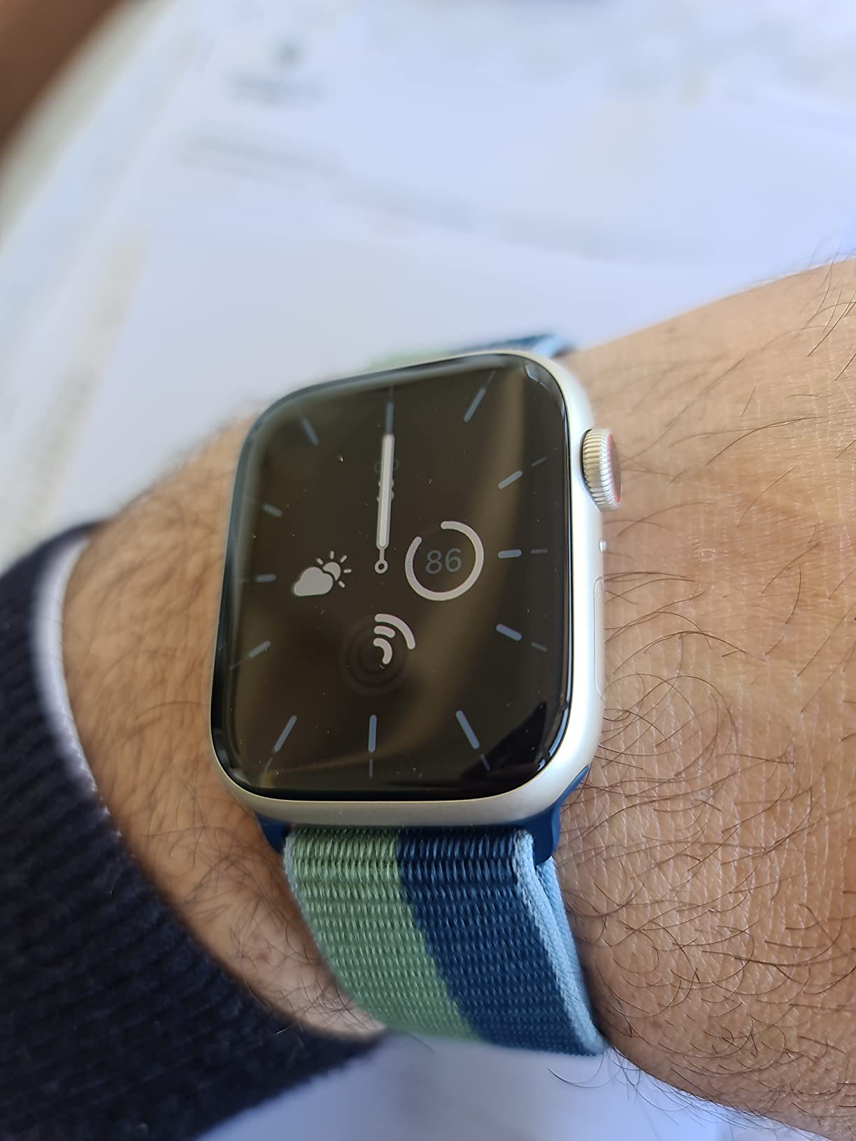 Apple Watch Series 7 smartwatch 41mm GPS Cellular galassia