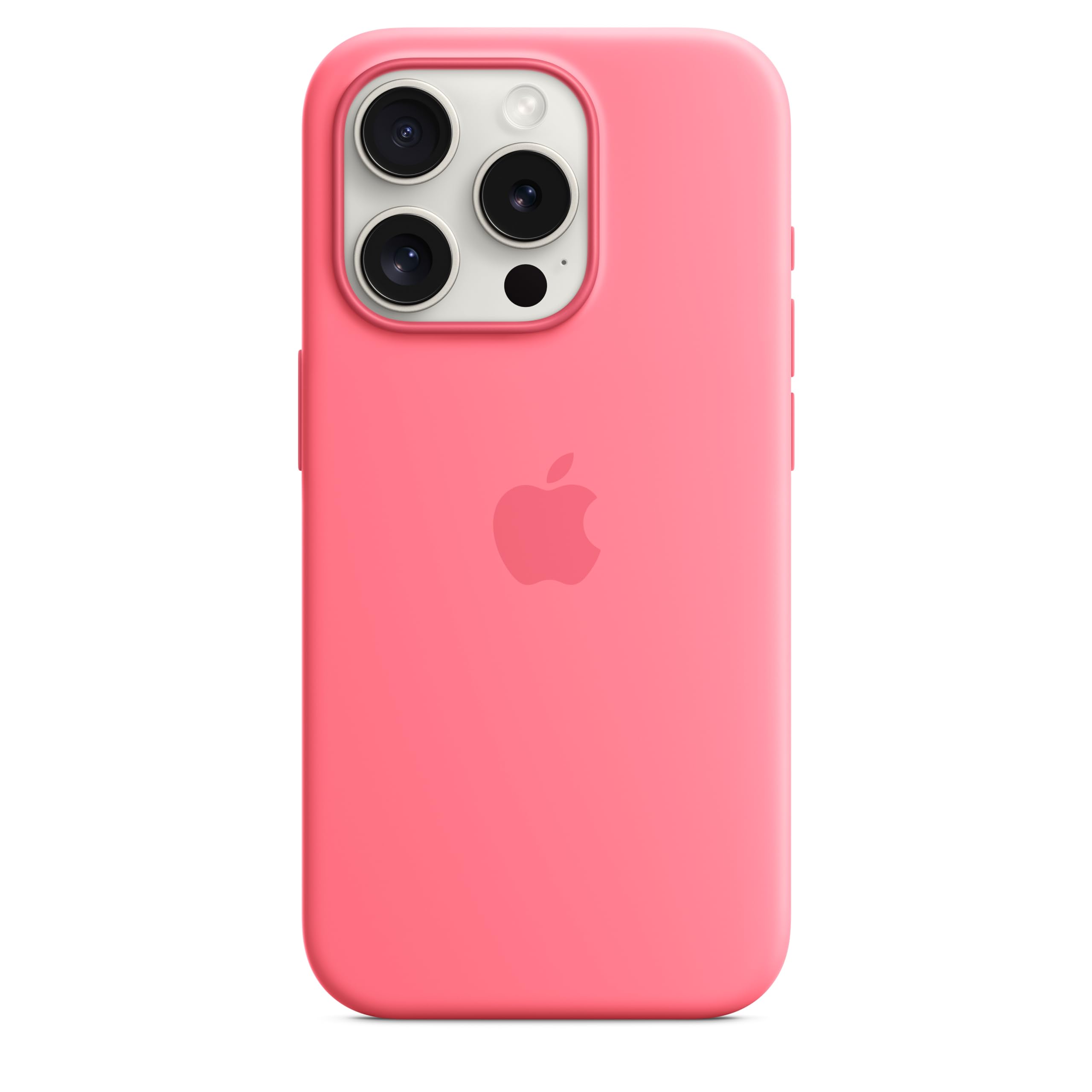 Apple Custodia MagSafe silicone iPhone 15 Pro Rosa