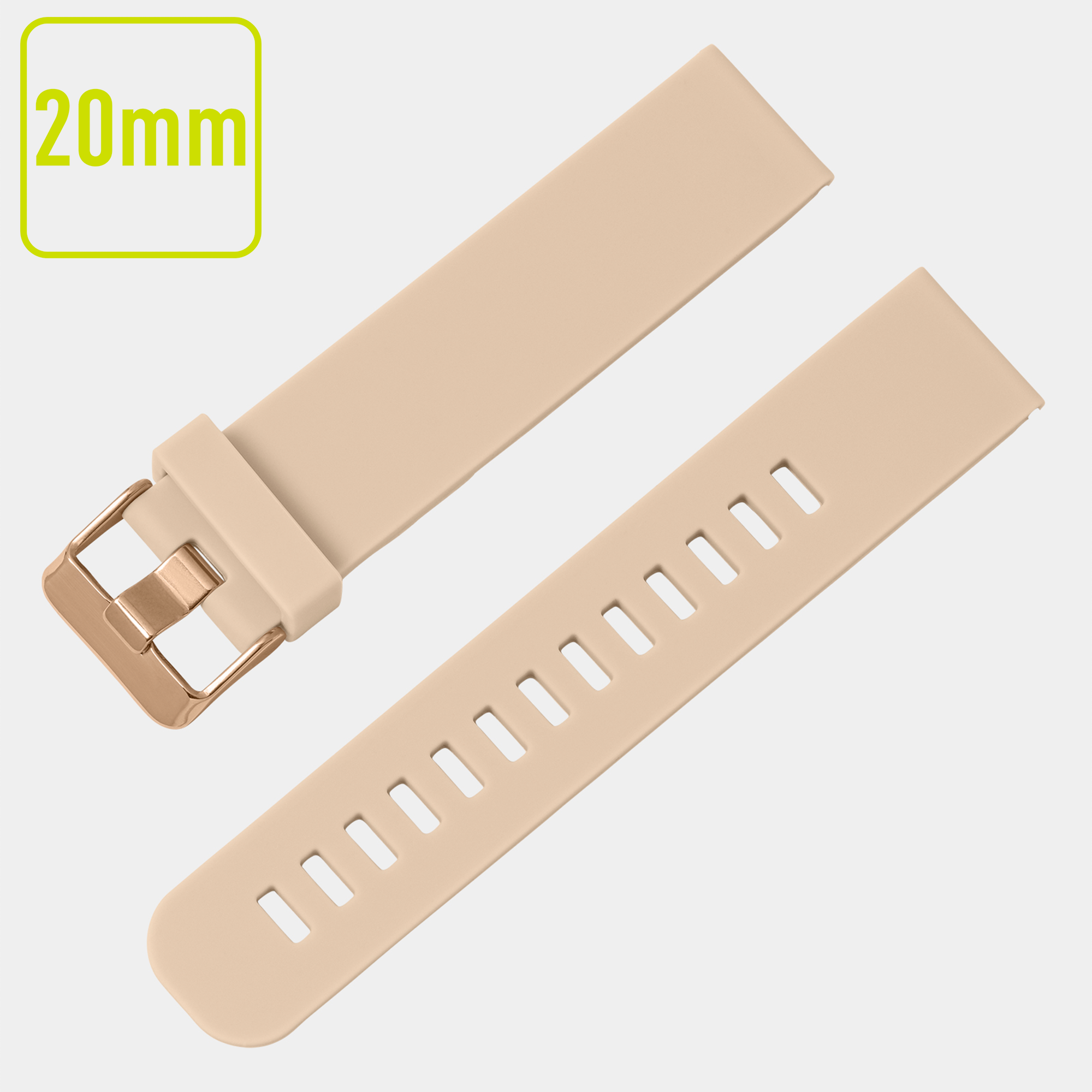 Reflex Active cinturino silicone nude rosa 20 mm