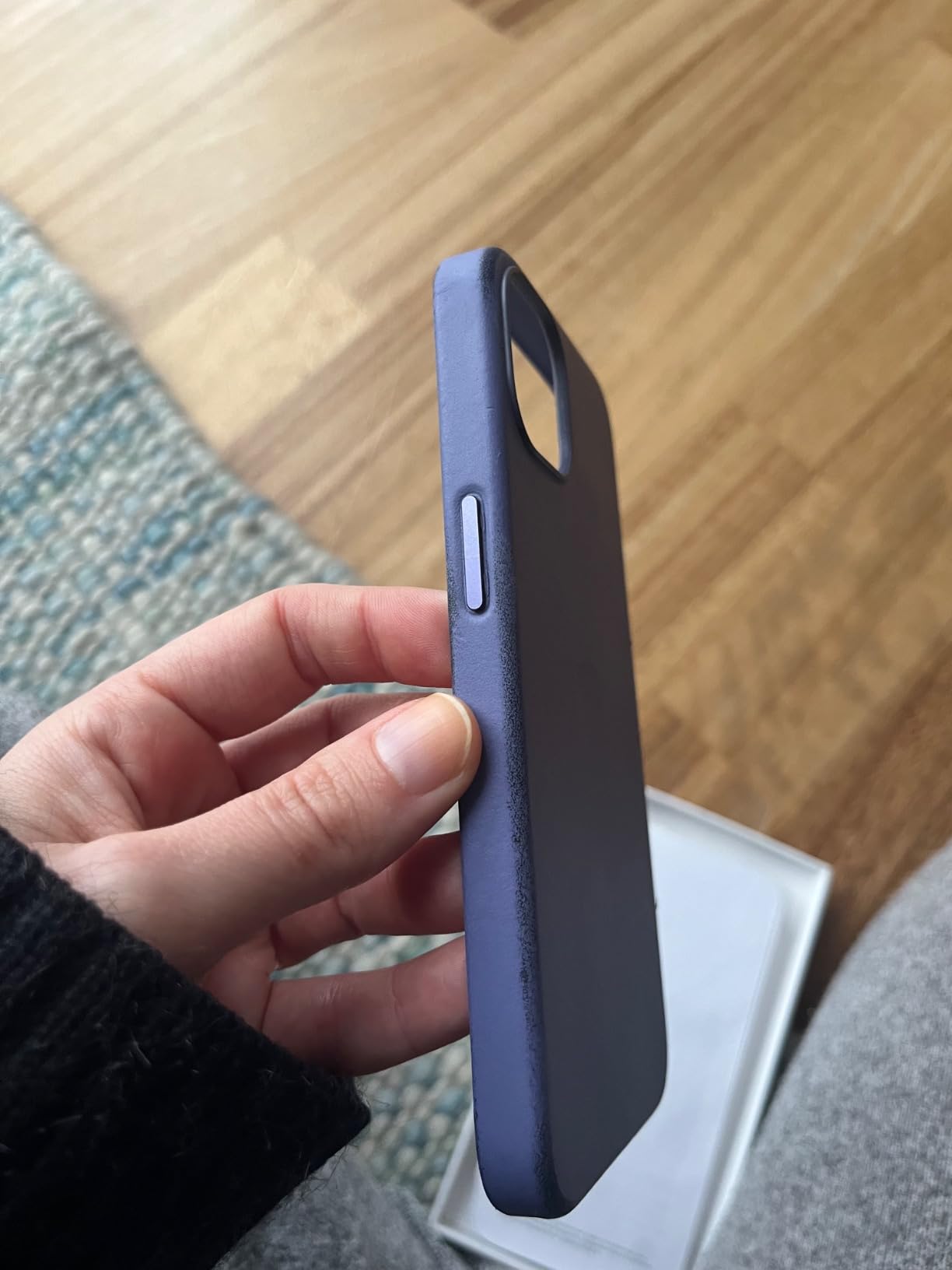 Apple iPhone 13 custodia in pelle Glicine MagSafe