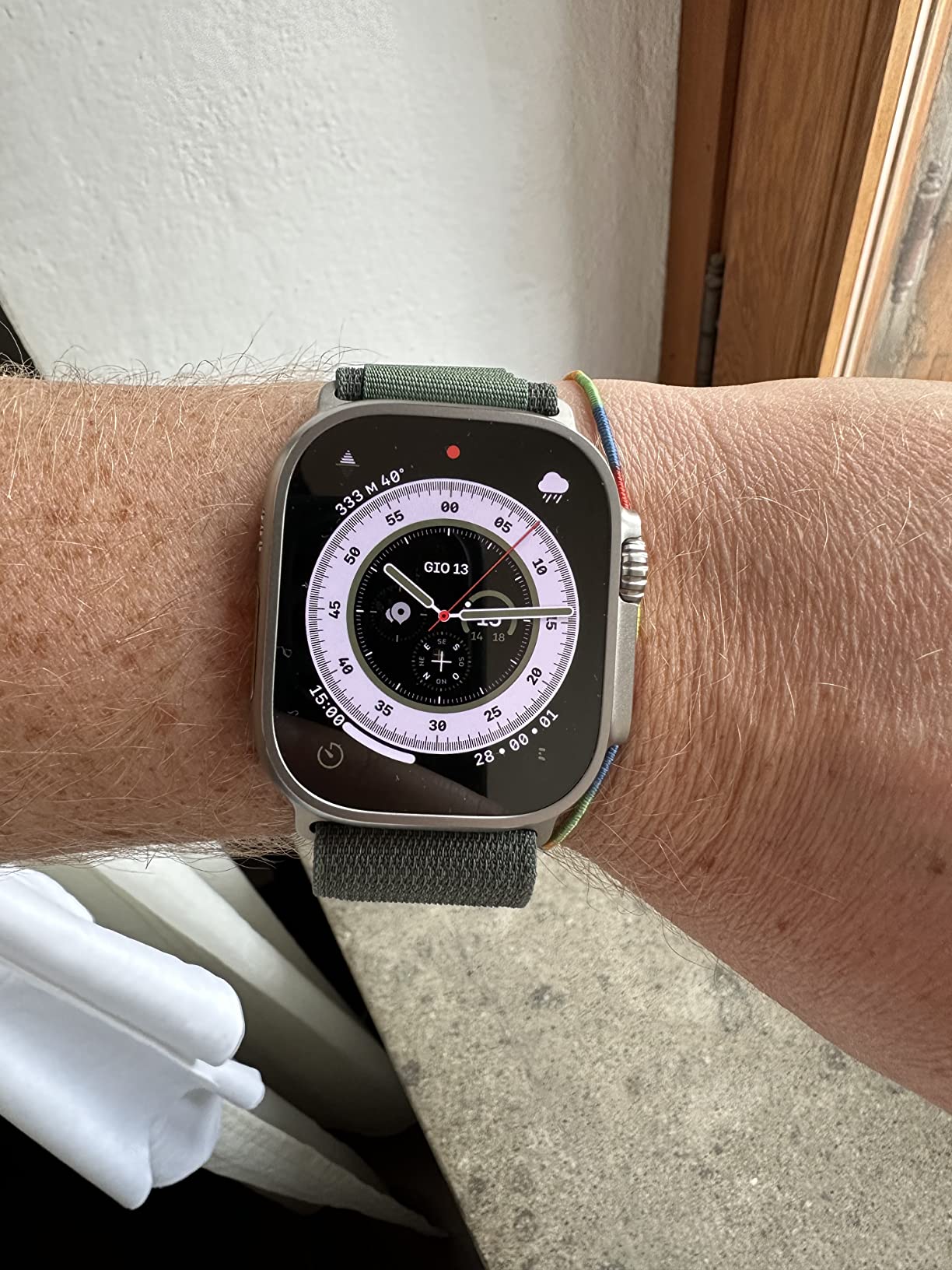 Apple Watch Ultra 49mm Smartwatch Titanio Alpine Loop