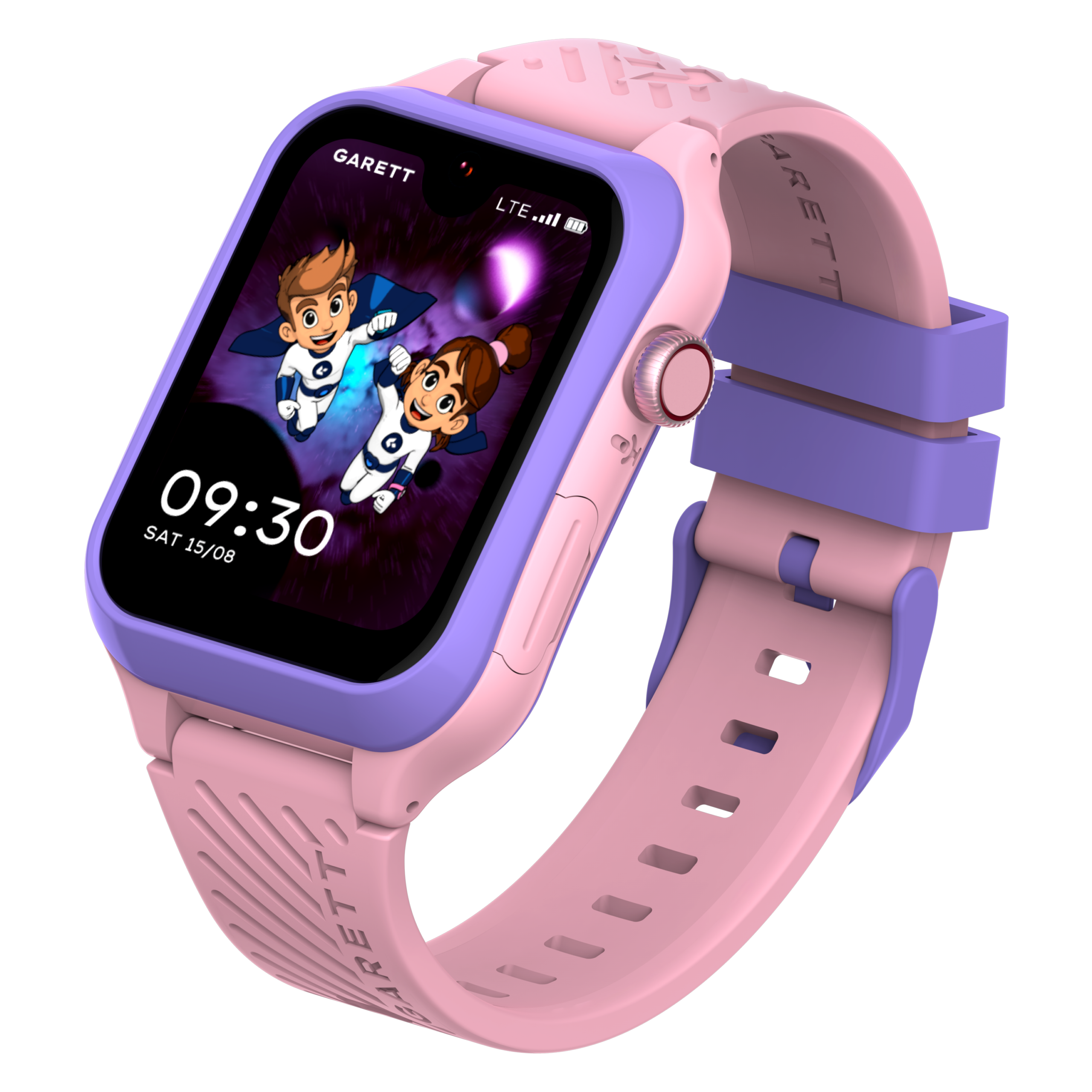 Garett Kids Essa 2 GO AI smartwatch rosa 4G AMOLED