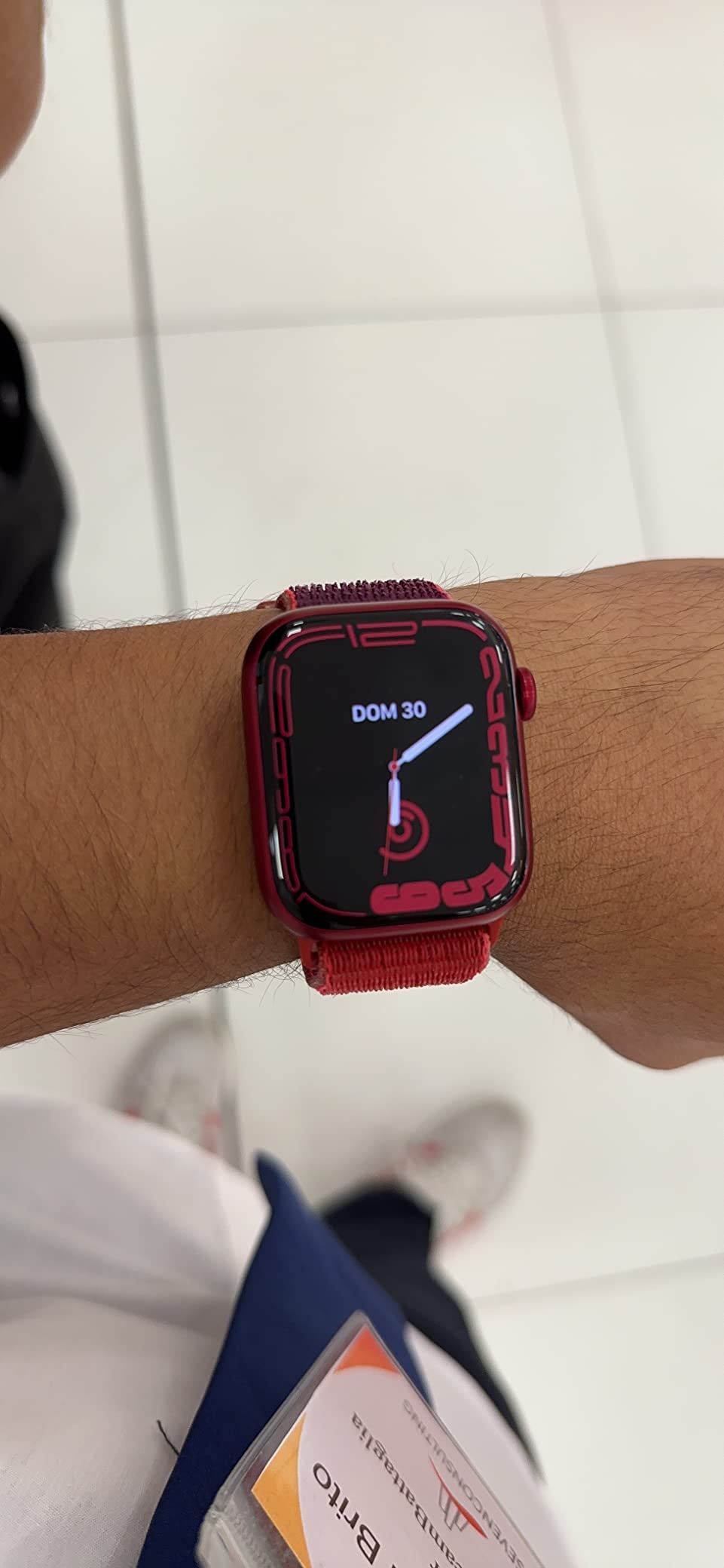 Apple Watch Series 7 41mm smartwatch GPS+Cellular RED alluminio