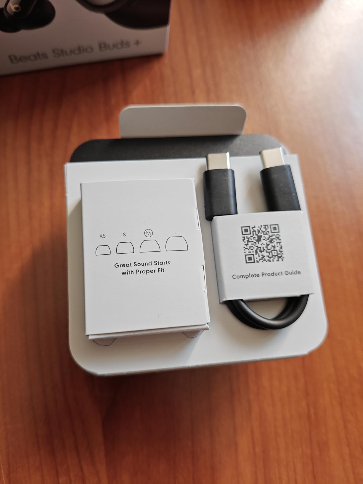 Beats Studio Buds+ auricolari wireless nero e oro ANC