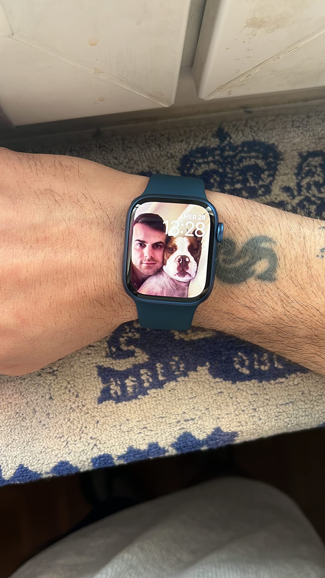 Apple Watch Series 7 41mm smartwatch GPS Cellular azzurro ECG