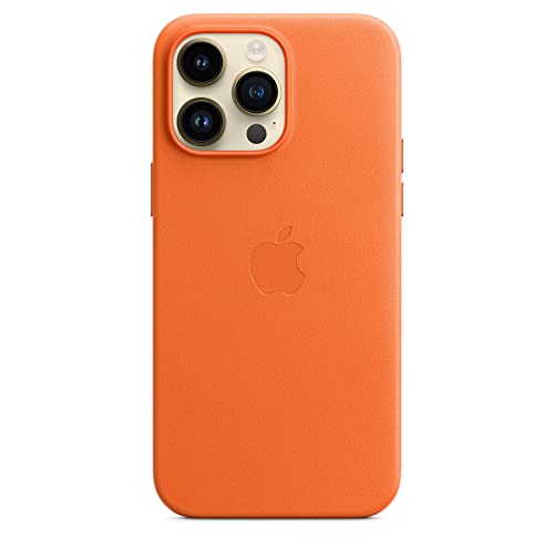 Apple Custodia MagSafe Pelle iPhone 14 Pro Max Arancione