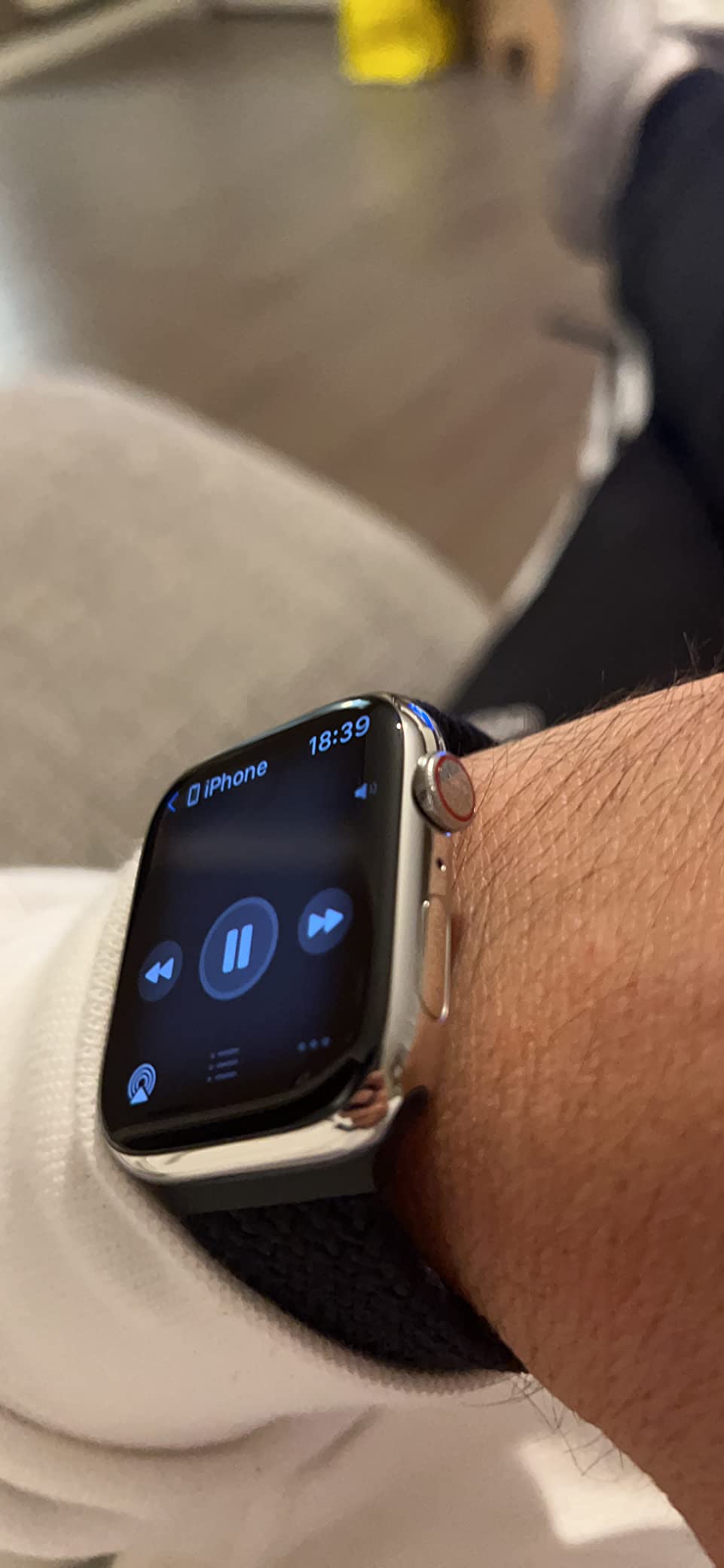 Apple Watch Series 7 GPS + Cellular smartwatch 41 mm argento
