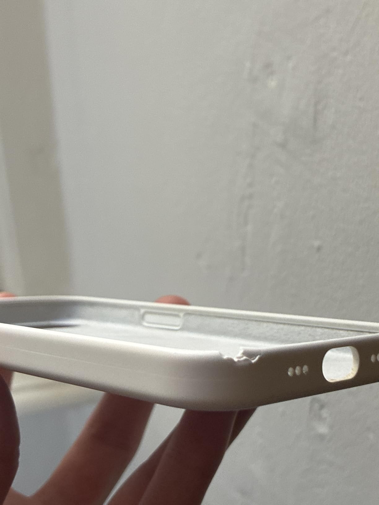 Apple iPhone 16e Custodia Silicone Bianco microfibra