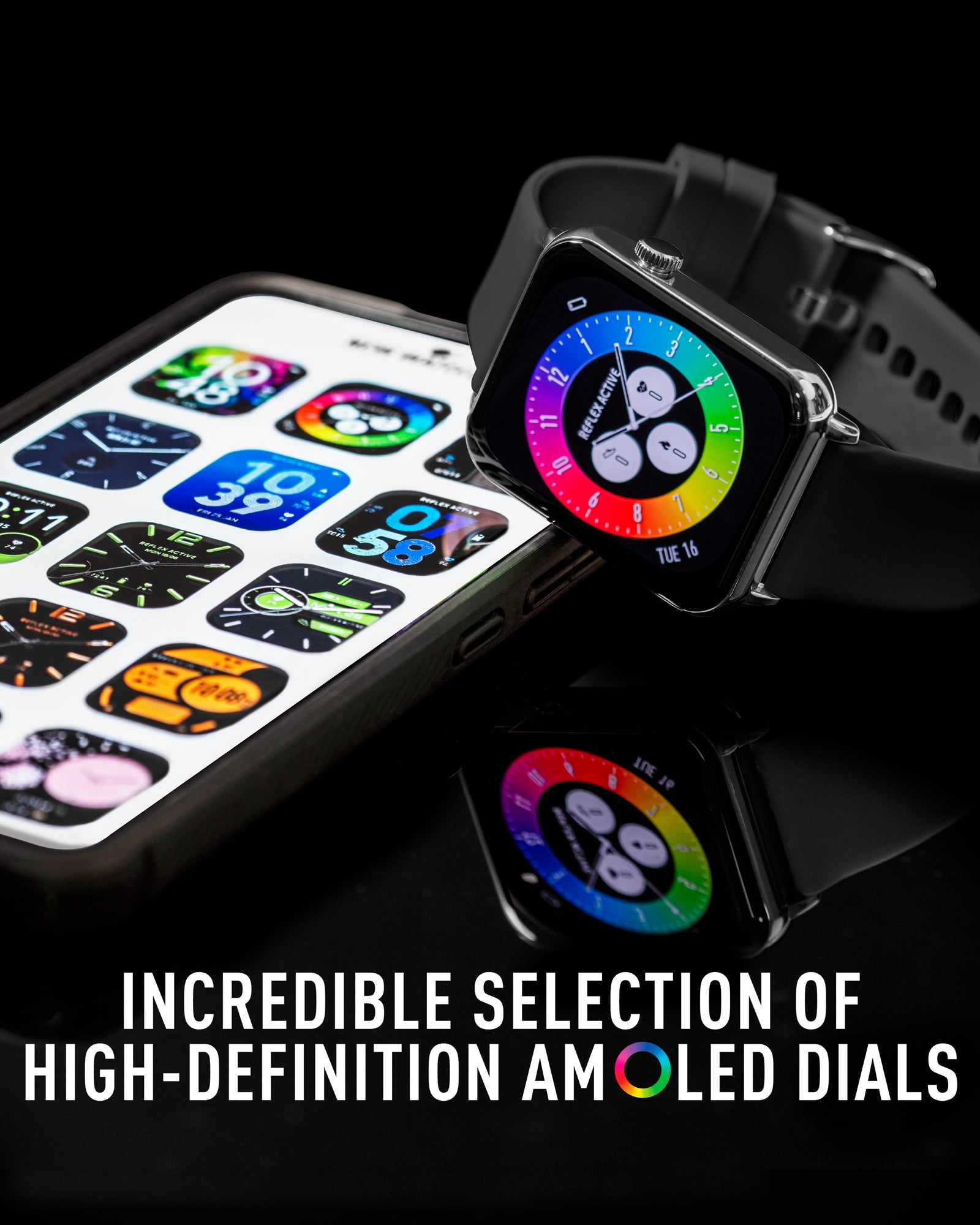 Reflex Active Spectra 300 S smartwatch nero AMOLED chiamate