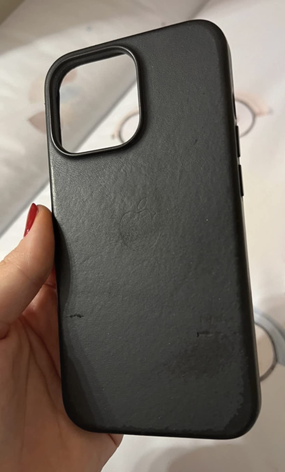 Apple iPhone 13 Pro custodia in pelle Ciliegia Scuro MagSafe