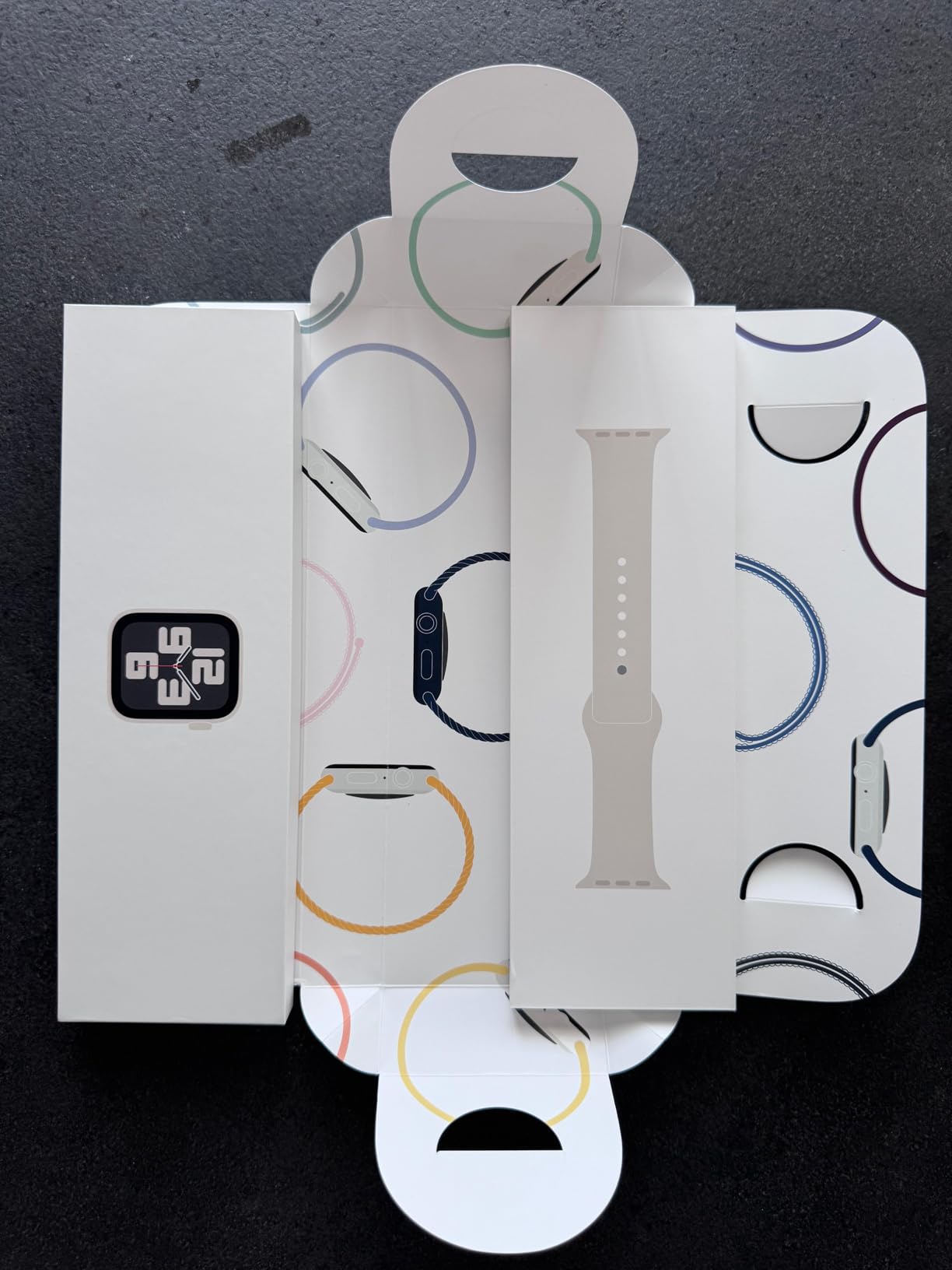 Apple Watch SE 2ª gen GPS 40mm smartwatch mezzanotte M/L
