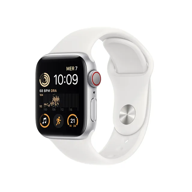 Apple Watch SE 2ª gen. 40mm smartwatch GPS + Cellular argento