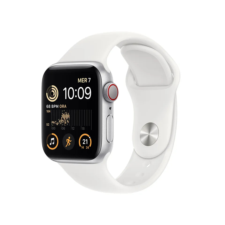 Apple Watch SE 2ª gen. 40mm smartwatch GPS + Cellular argento