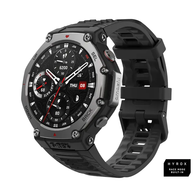 Amazfit T-Rex 3 smartwatch Onyx Hyrox Race