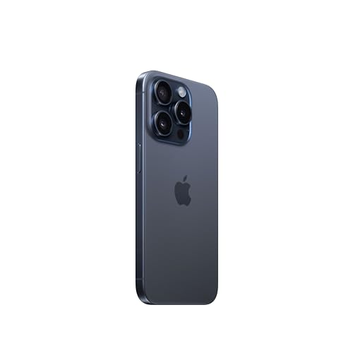 Apple iPhone 15 Pro smartphone 256 GB titanio blu 48MP