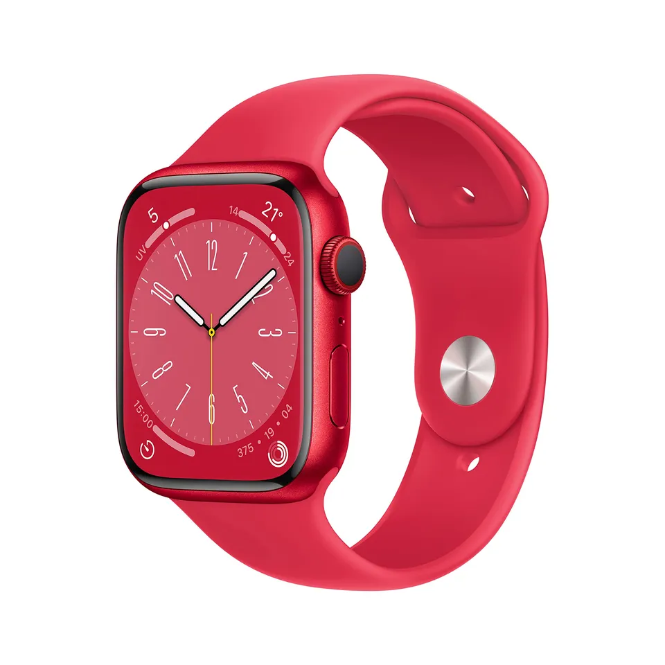 Apple Watch Series 8 smartwatch 45mm GPS Cellular RED ossigeno sangue