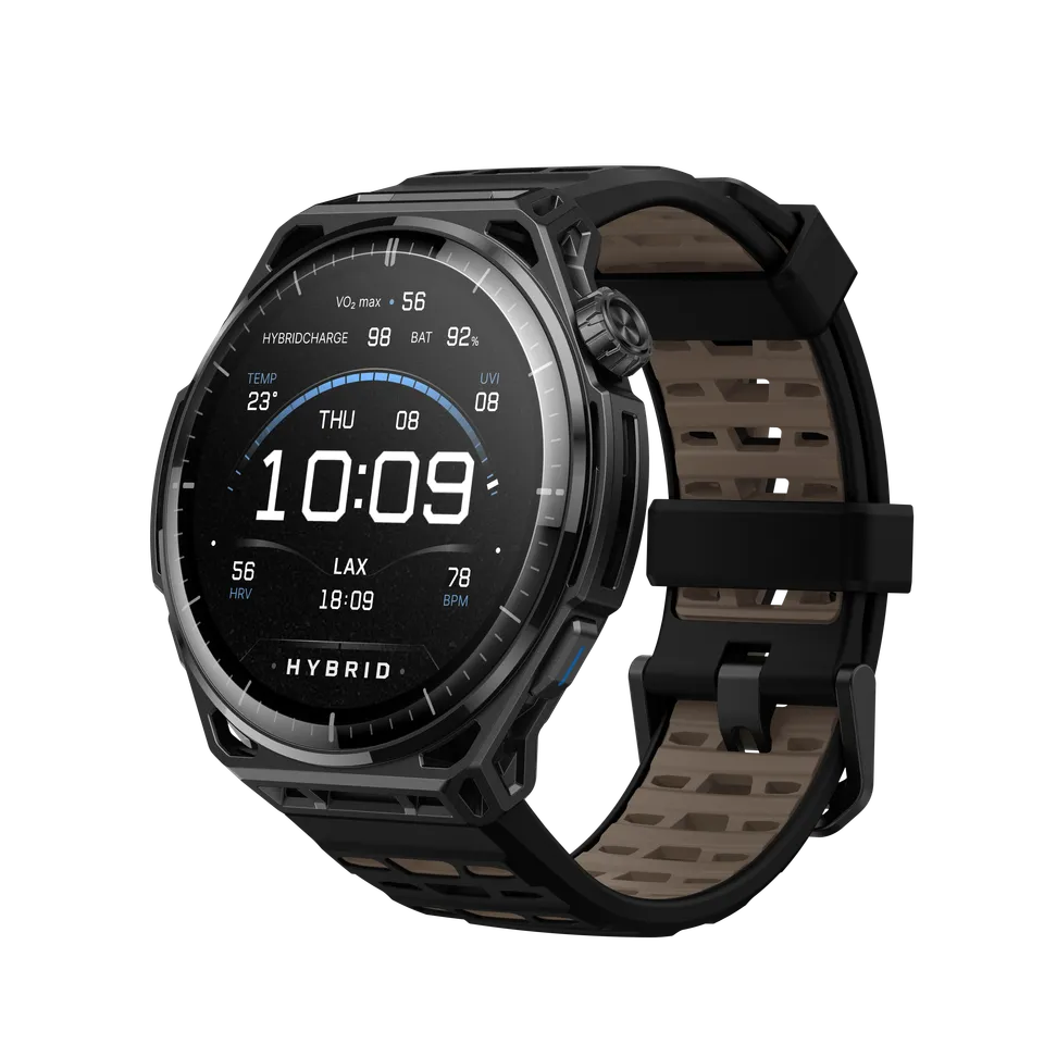 Amazfit Balance 3 smartwatch nero titanio 21 giorni batteria