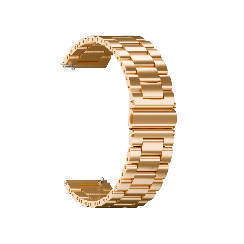 Maoo cinturino acciaio oro 22mm smartwatch metallo