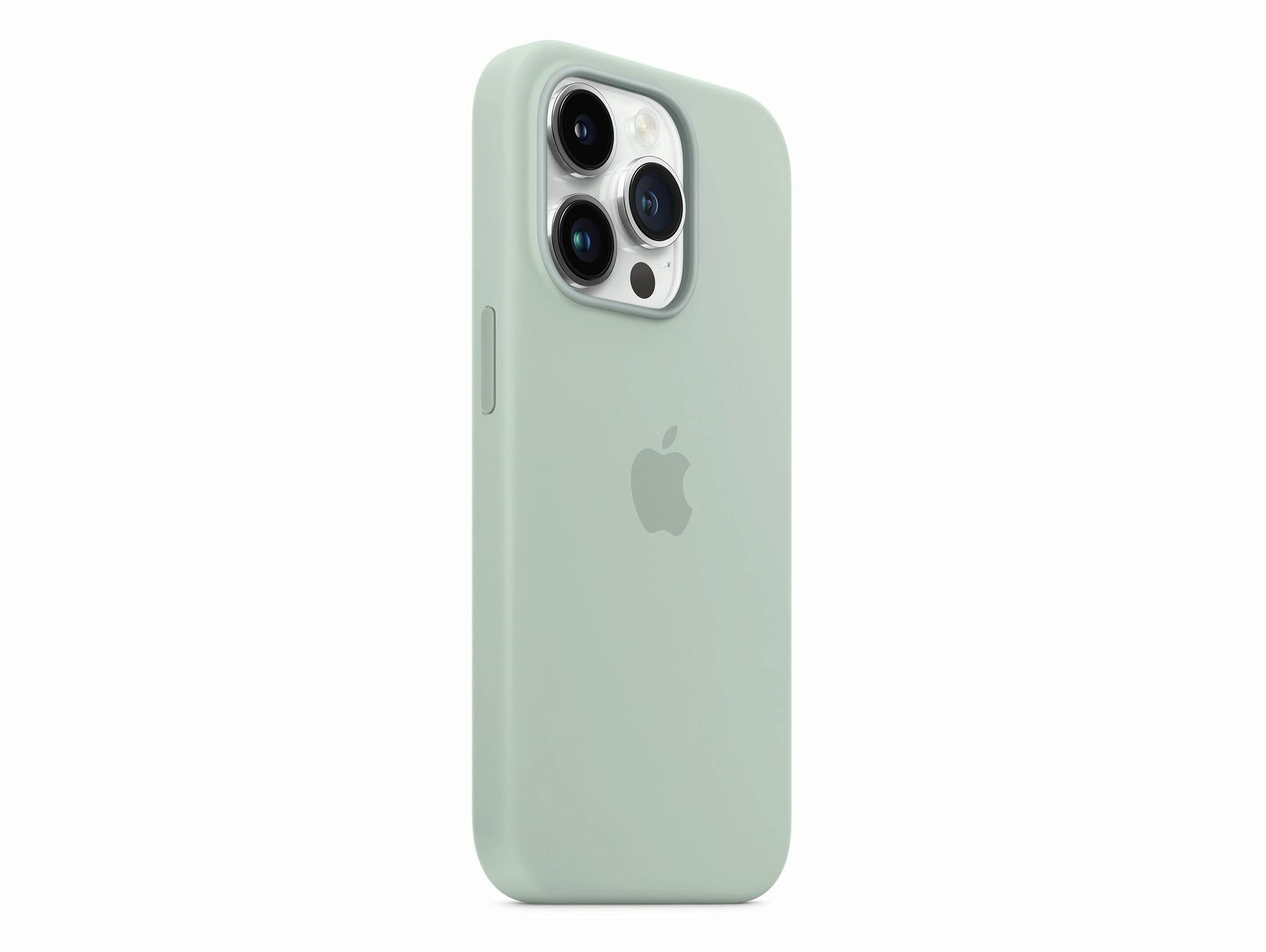 Apple custodia silicone MagSafe iPhone 14 Pro agave