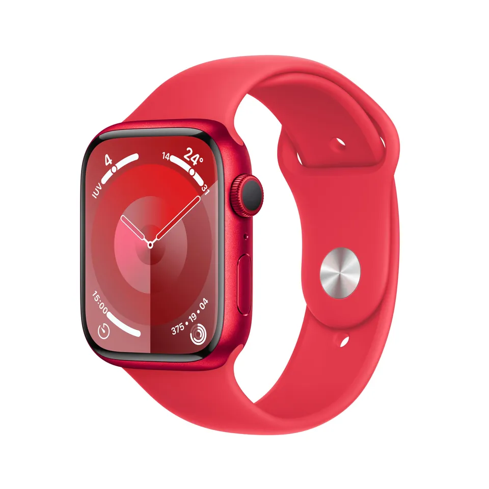 Apple Watch Series 9 GPS 45mm smartwatch RED alluminio S/M