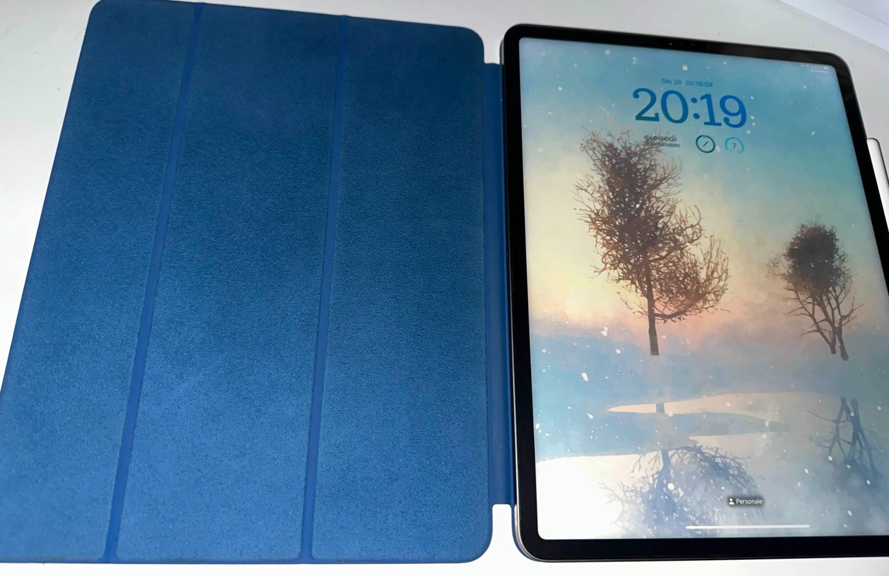 Apple Smart Folio iPad Pro 12,9 5 gen custodia bianca