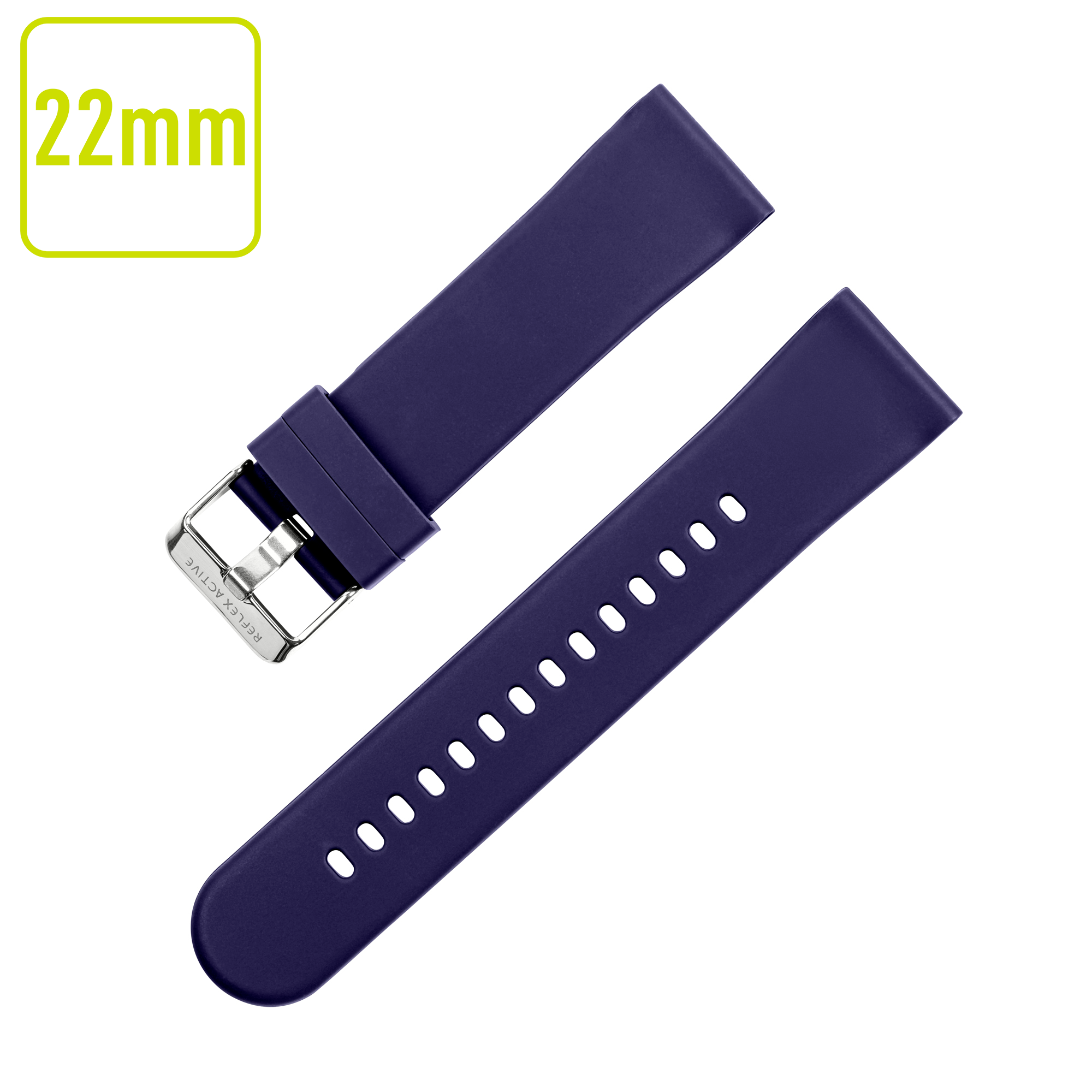 Reflex Active cinturino smartwatch blu silicone 22mm