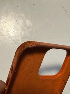 Apple Custodia MagSafe Pelle iPhone 14 Pro Max Arancione