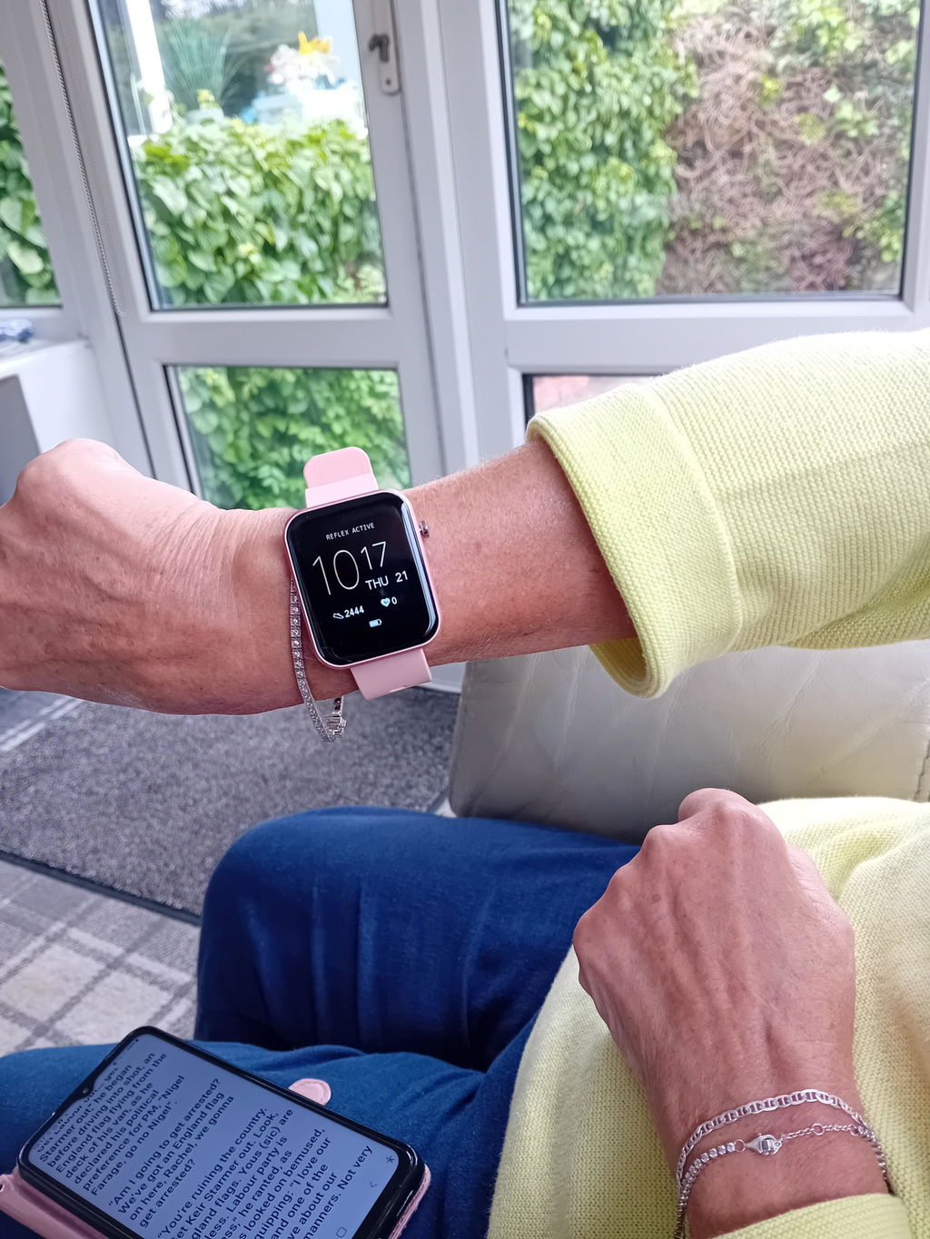 Reflex Active Corrus S Series 13 Smartwatch Blush GPS