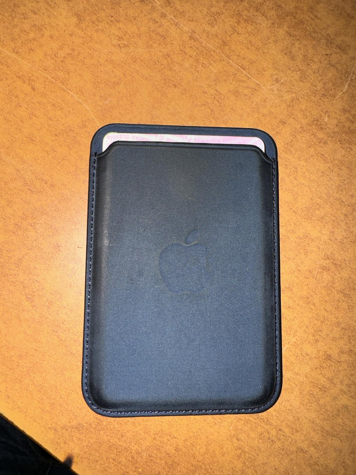 Apple Portafoglio MagSafe FineWoven portafoglio Blu Pacifico