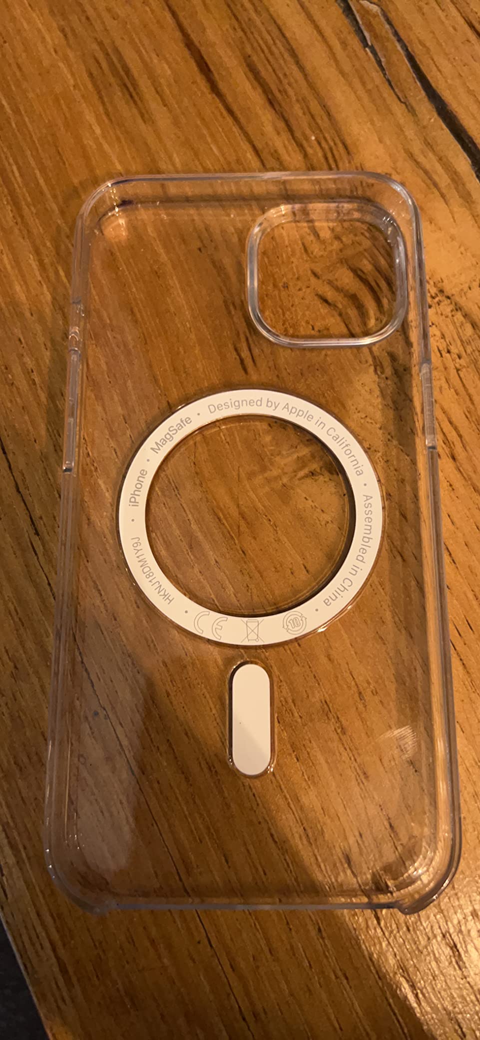 Apple Custodia MagSafe Trasparente iPhone 14 Policarbonato