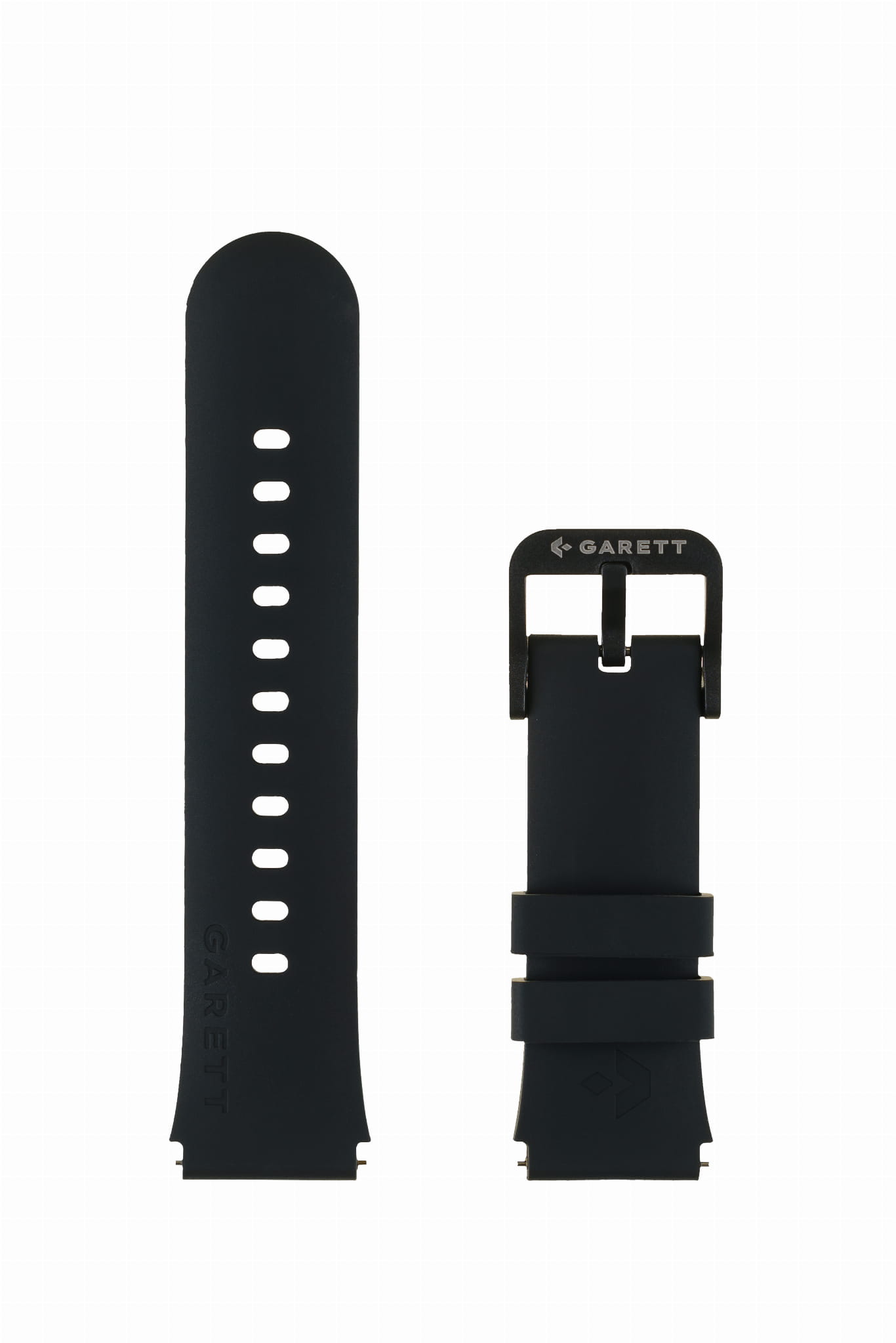 Garett Kids Sun Ultra 4G cinturino nero 20 mm silicone