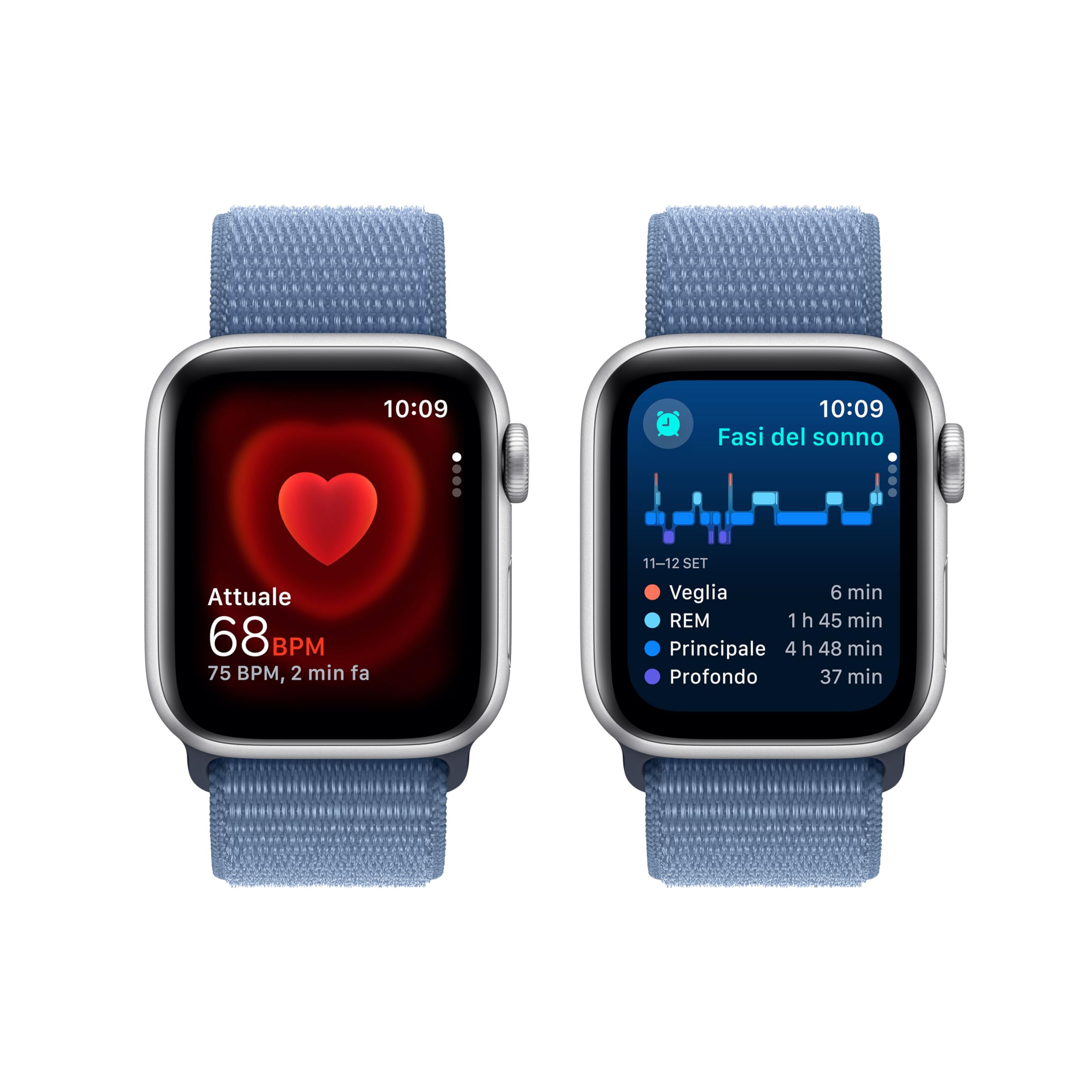 Apple Watch SE 2 gen 2023 smartwatch 40mm Cellular argento