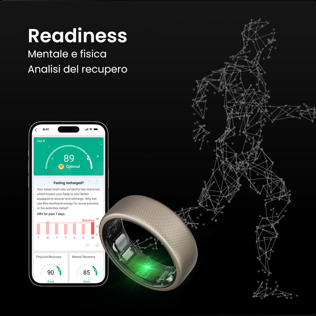 Huami Helio Ring smart ring sonno HRV misura 10