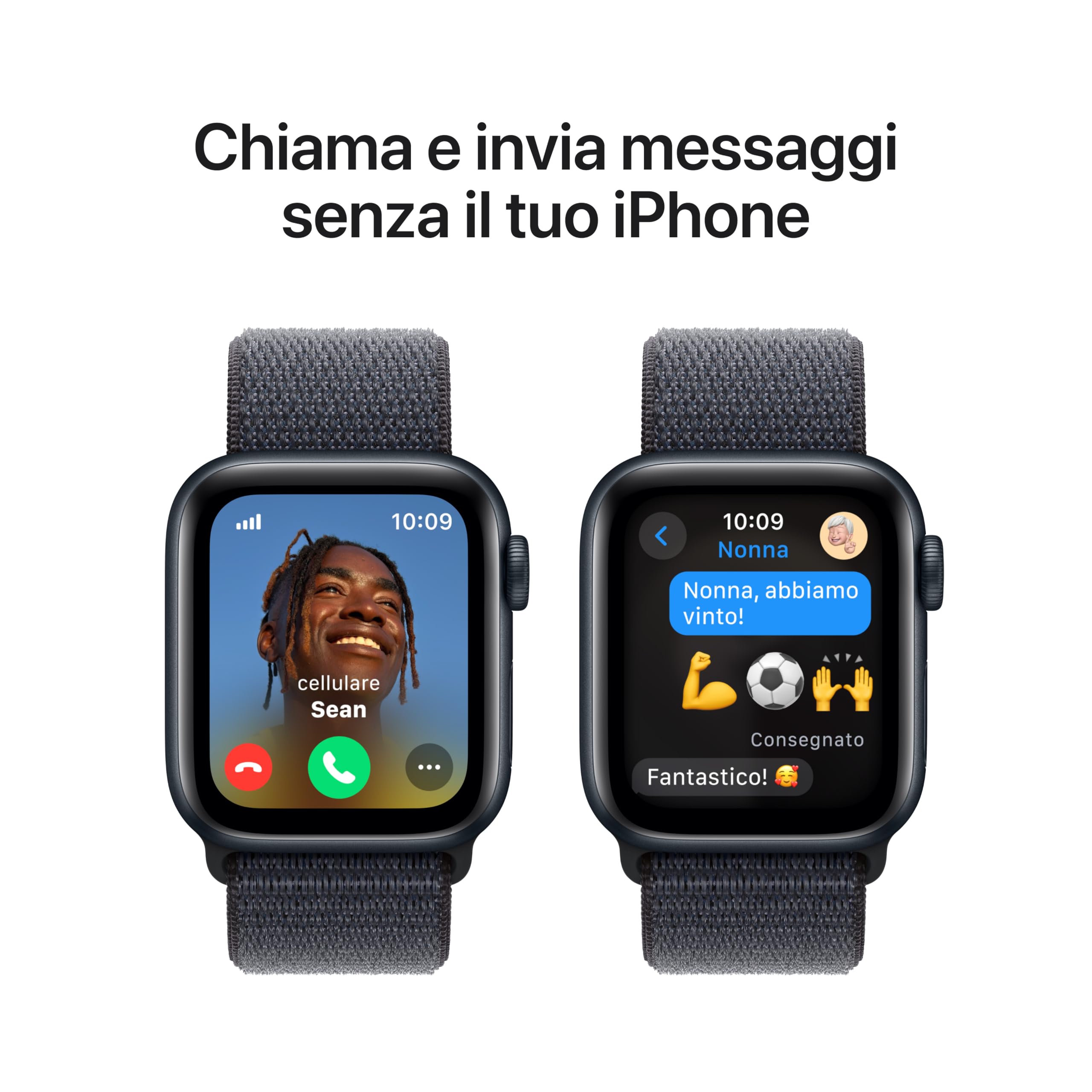 Apple Watch SE 2 gen 40mm GPS+Cellular Mezzanotte Inchiostro