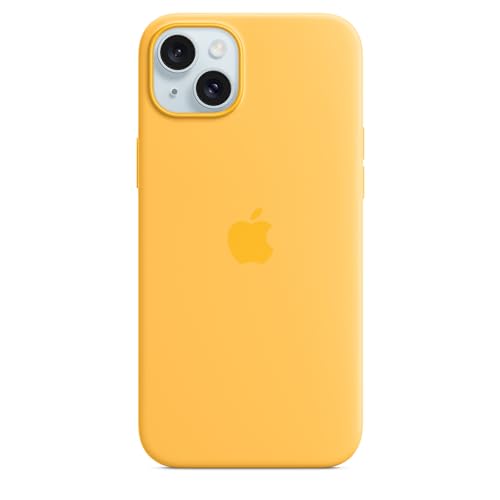 Apple Custodia MagSafe iPhone 15 Plus cover silicone sole
