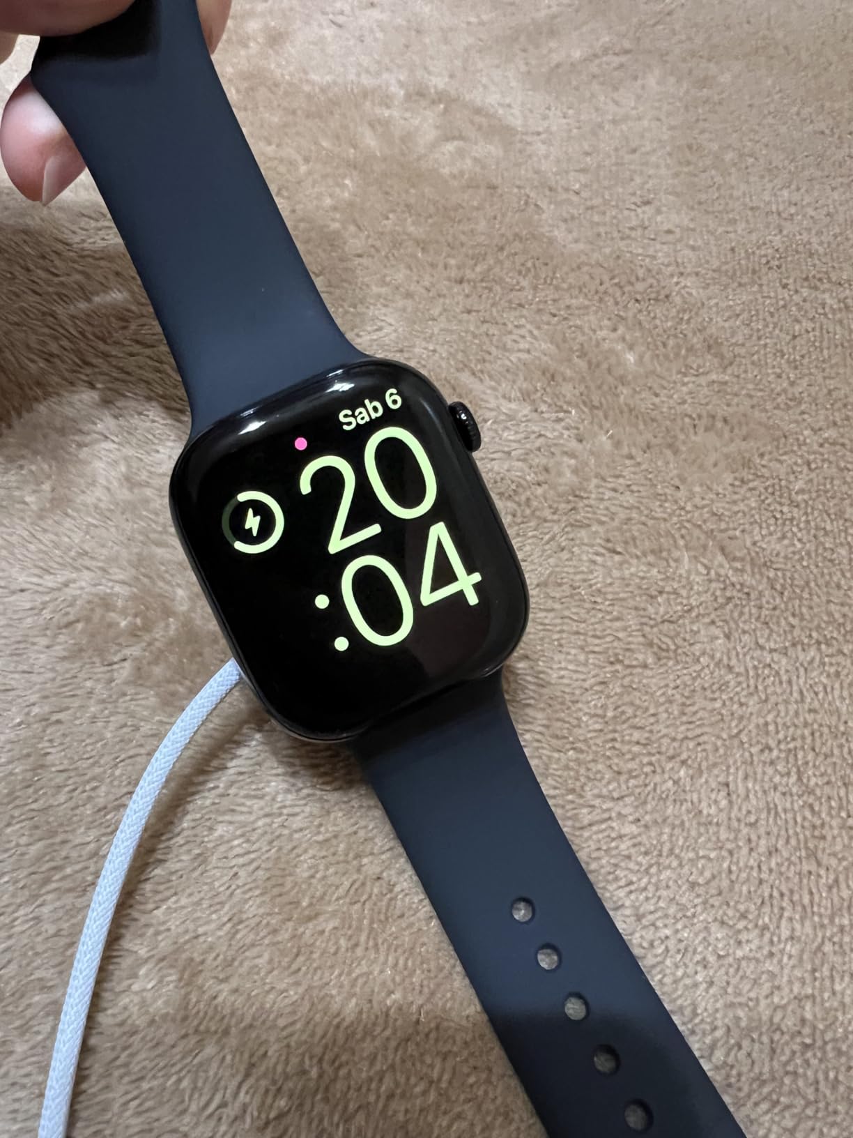 Apple Watch Series 10 GPS 46 mm smartwatch nero ECG