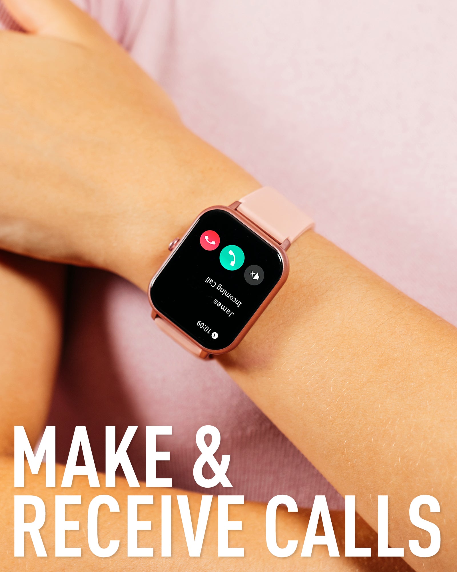 Reflex Active Series 17 RA17-2162-TWS smartwatch rosa auricolari