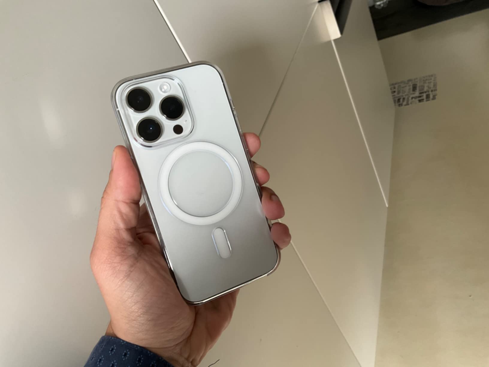 Apple iPhone 14 Pro custodia trasparente MagSafe