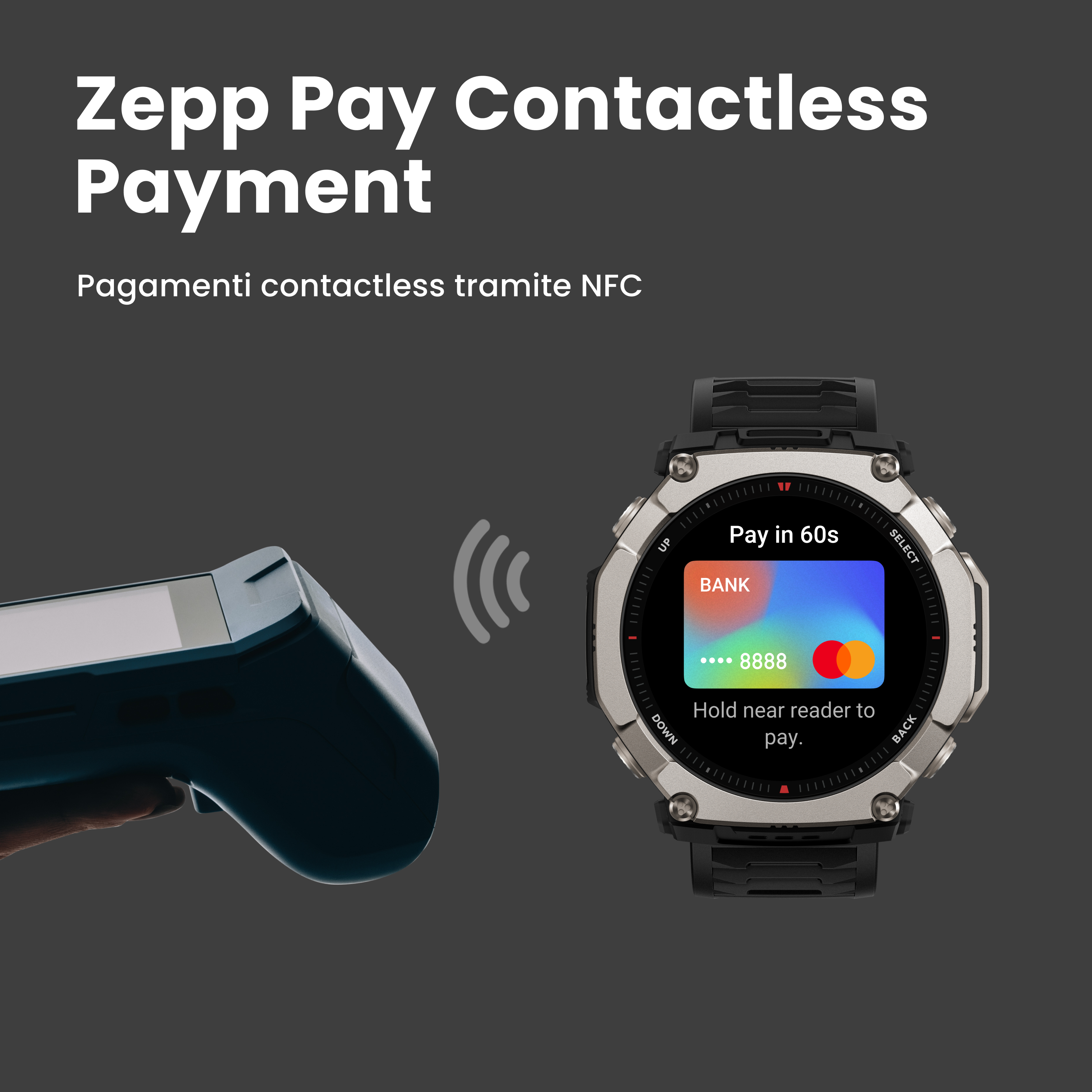 Amazfit T-Rex Ultra 2 smartwatch Black Magma titanio