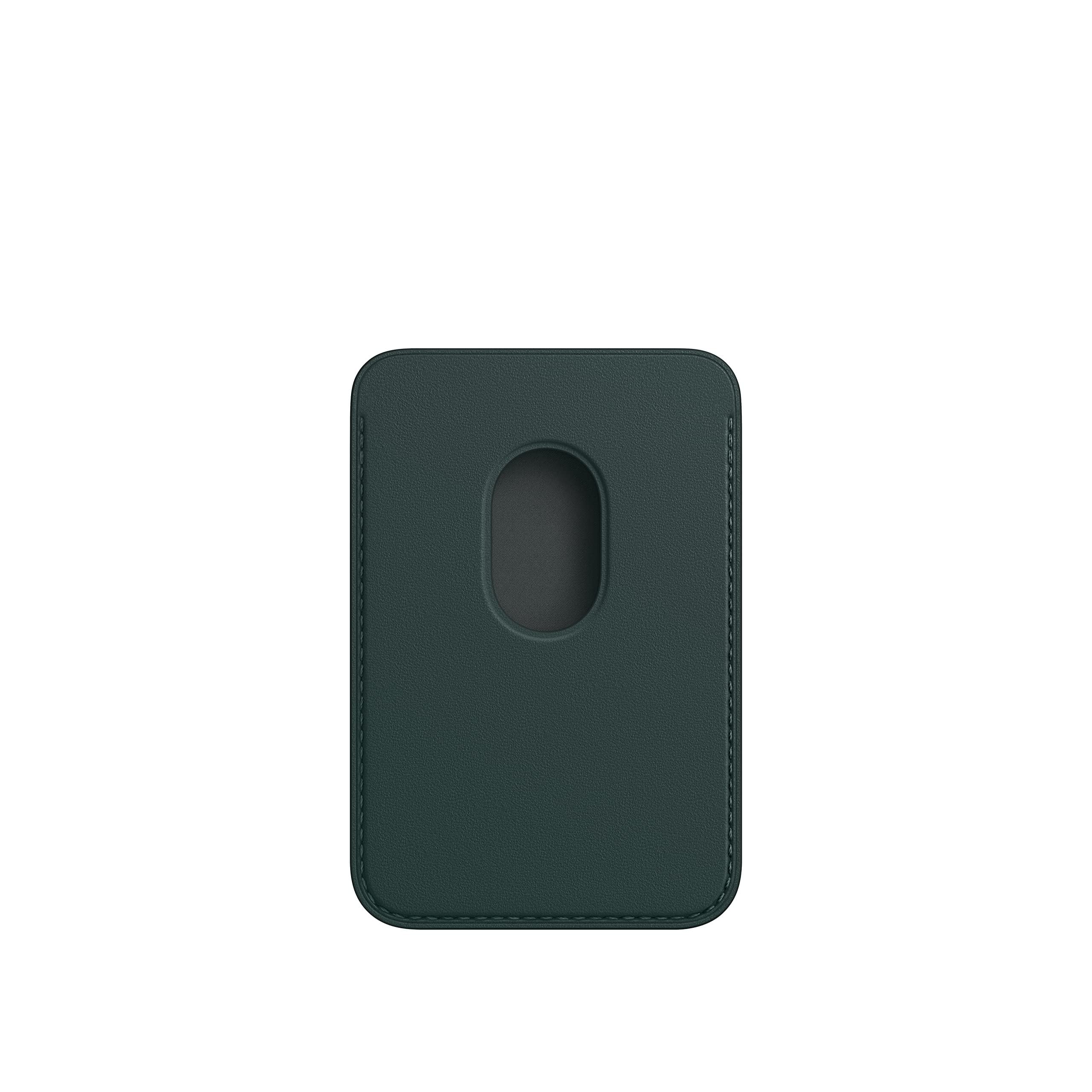 Apple Portafoglio MagSafe in Pelle iPhone Verde Foresta