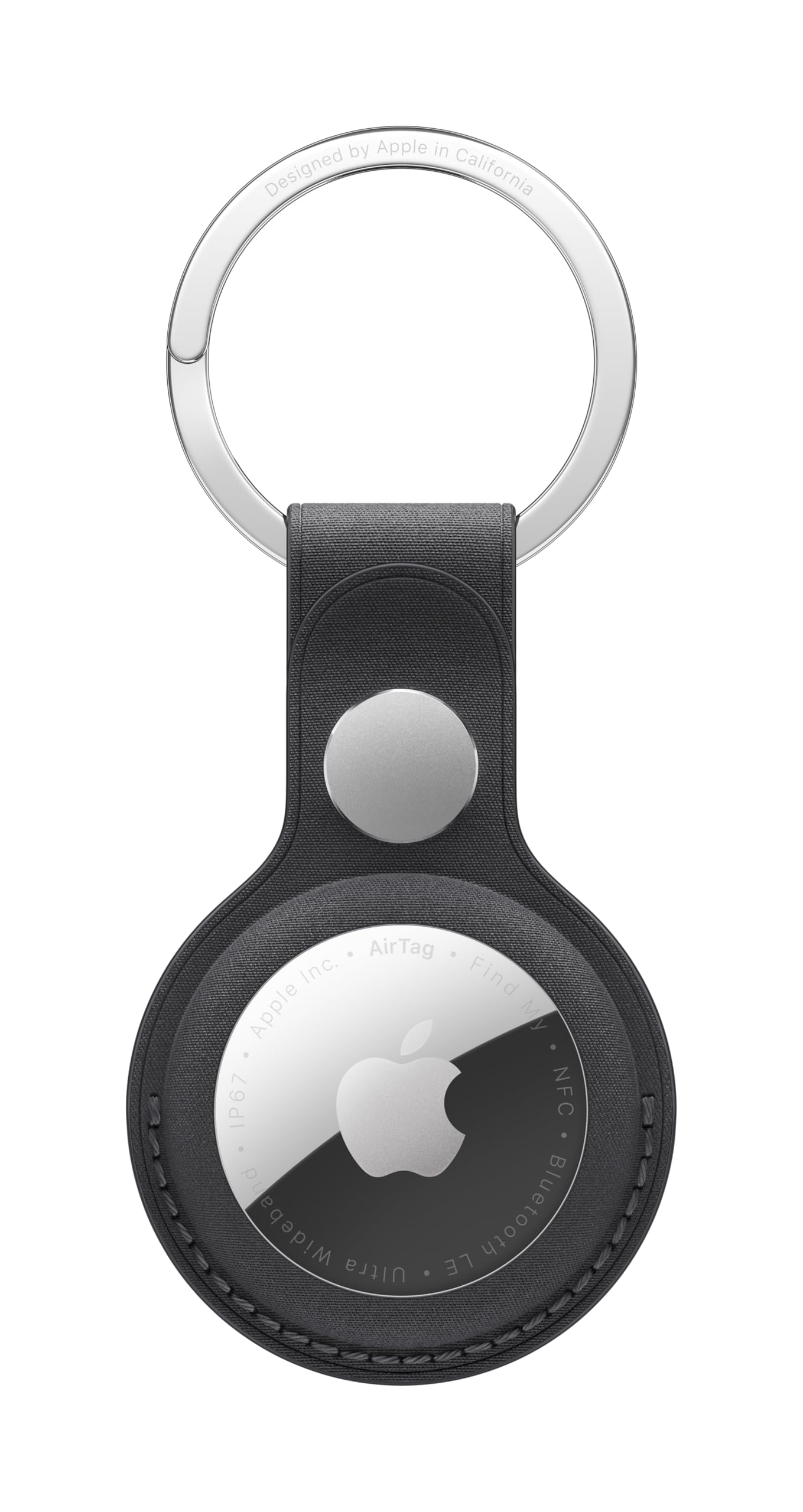 Apple AirTag portachiavi FineWoven tessuto nero