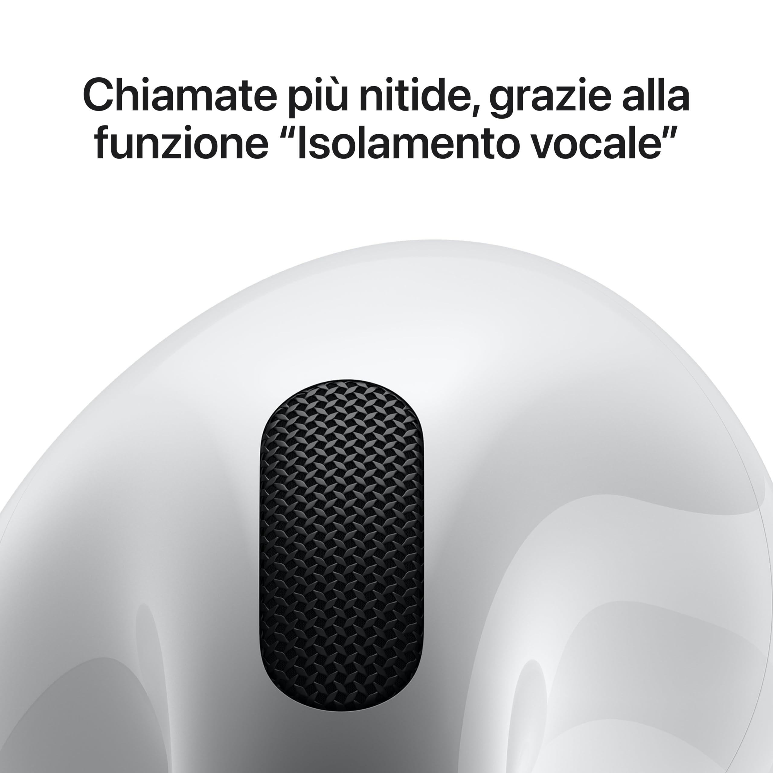 Apple AirPods 4 auricolari wireless senza cancellazione rumore USB-C