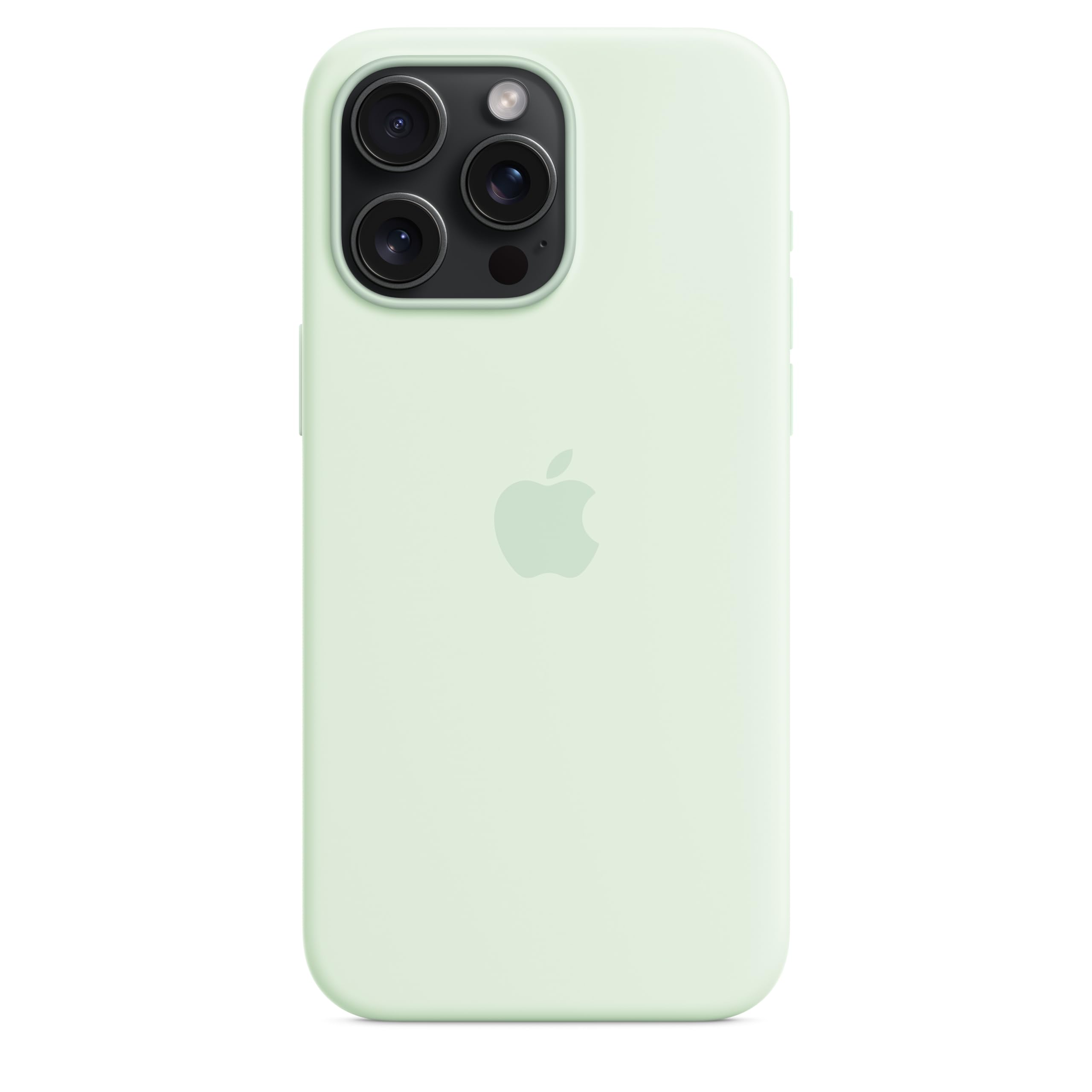 Apple iPhone 15 Pro Max custodia silicone menta fredda MagSafe